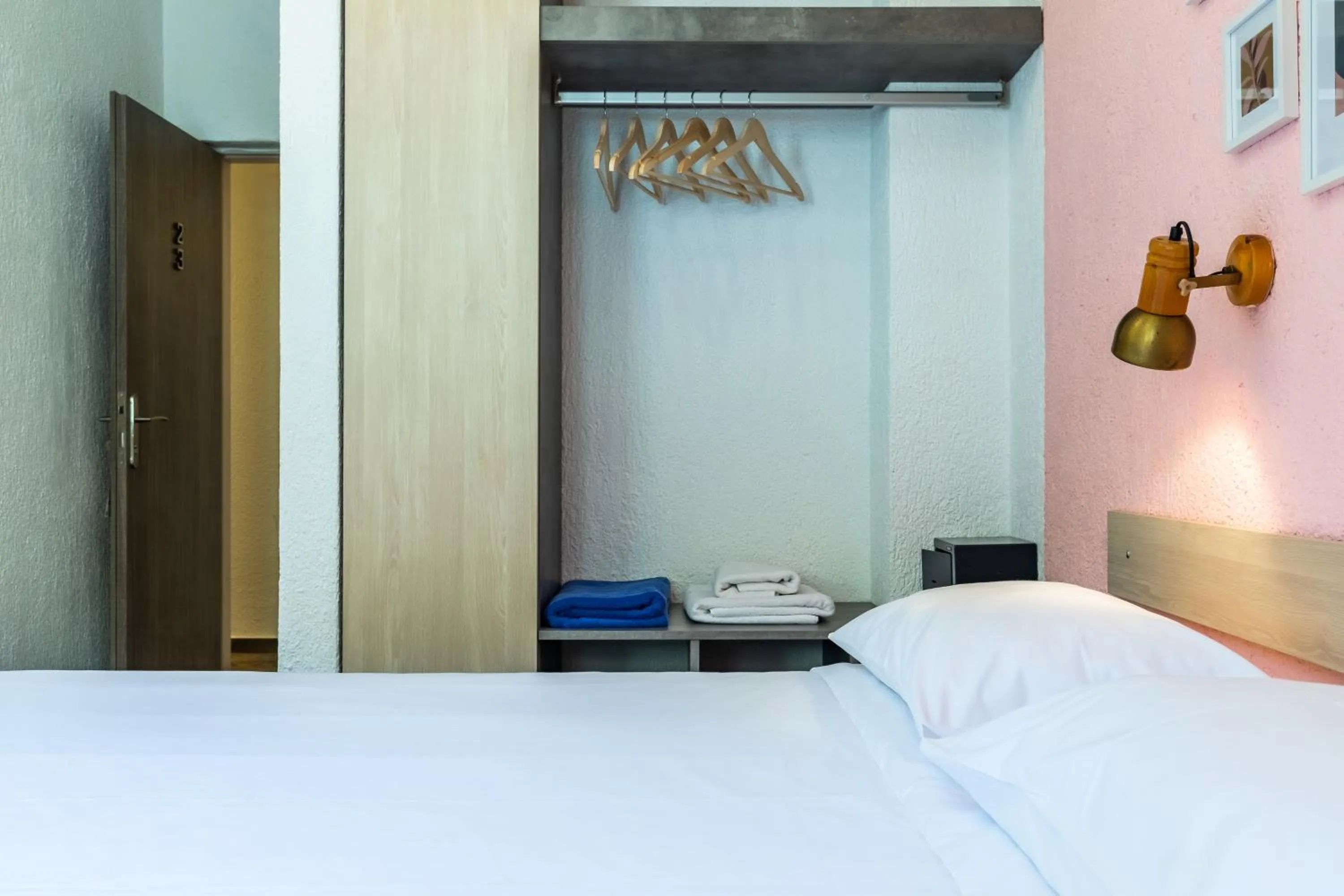 Bed in Panormos Beach Hotel Skopelos