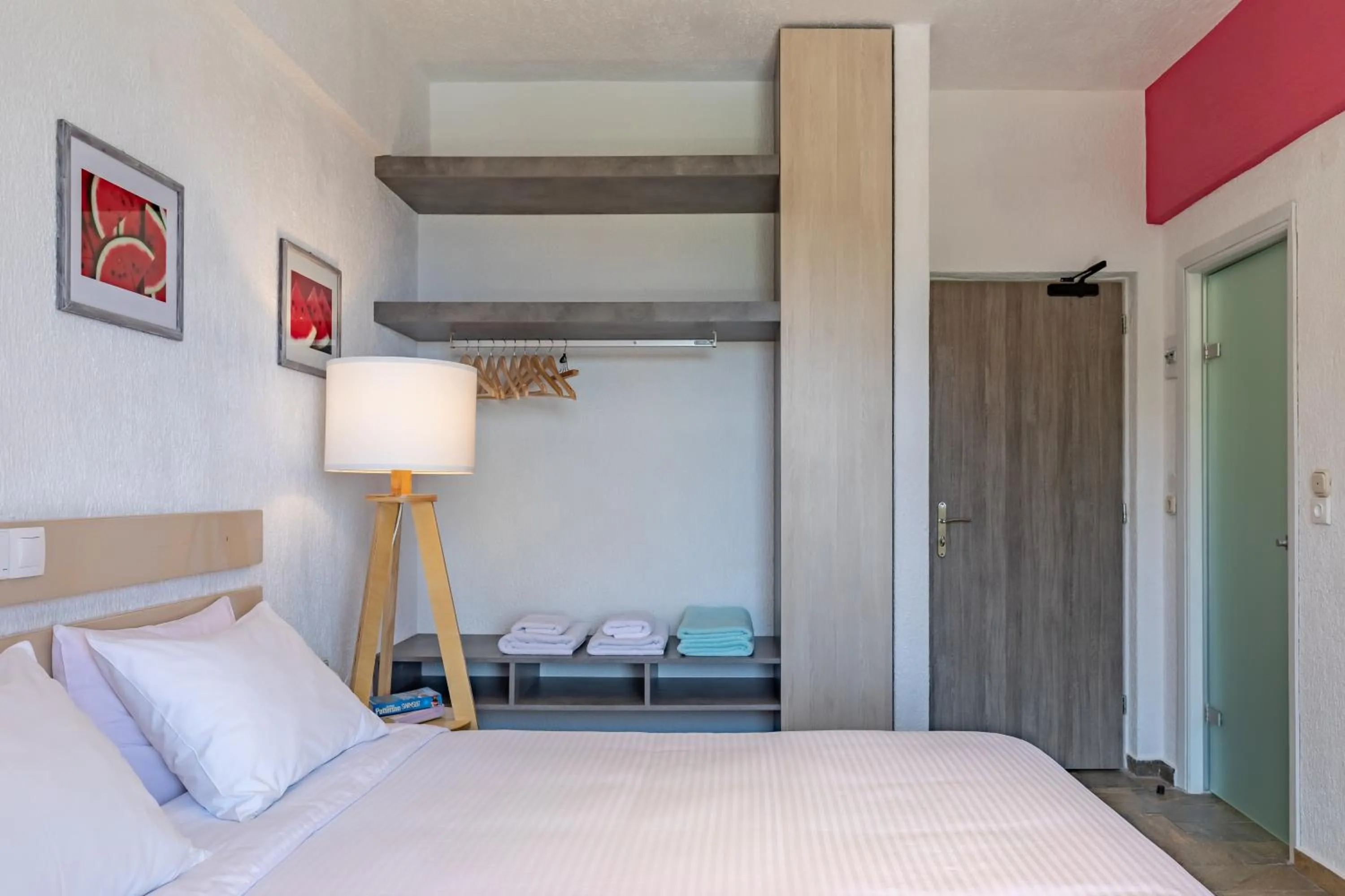 Bed in Panormos Beach Hotel Skopelos