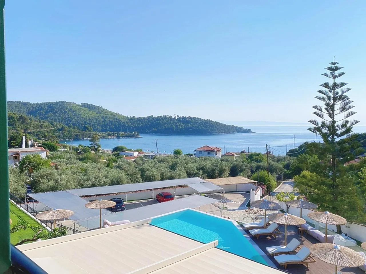 Sea view in Panormos Beach Hotel Skopelos