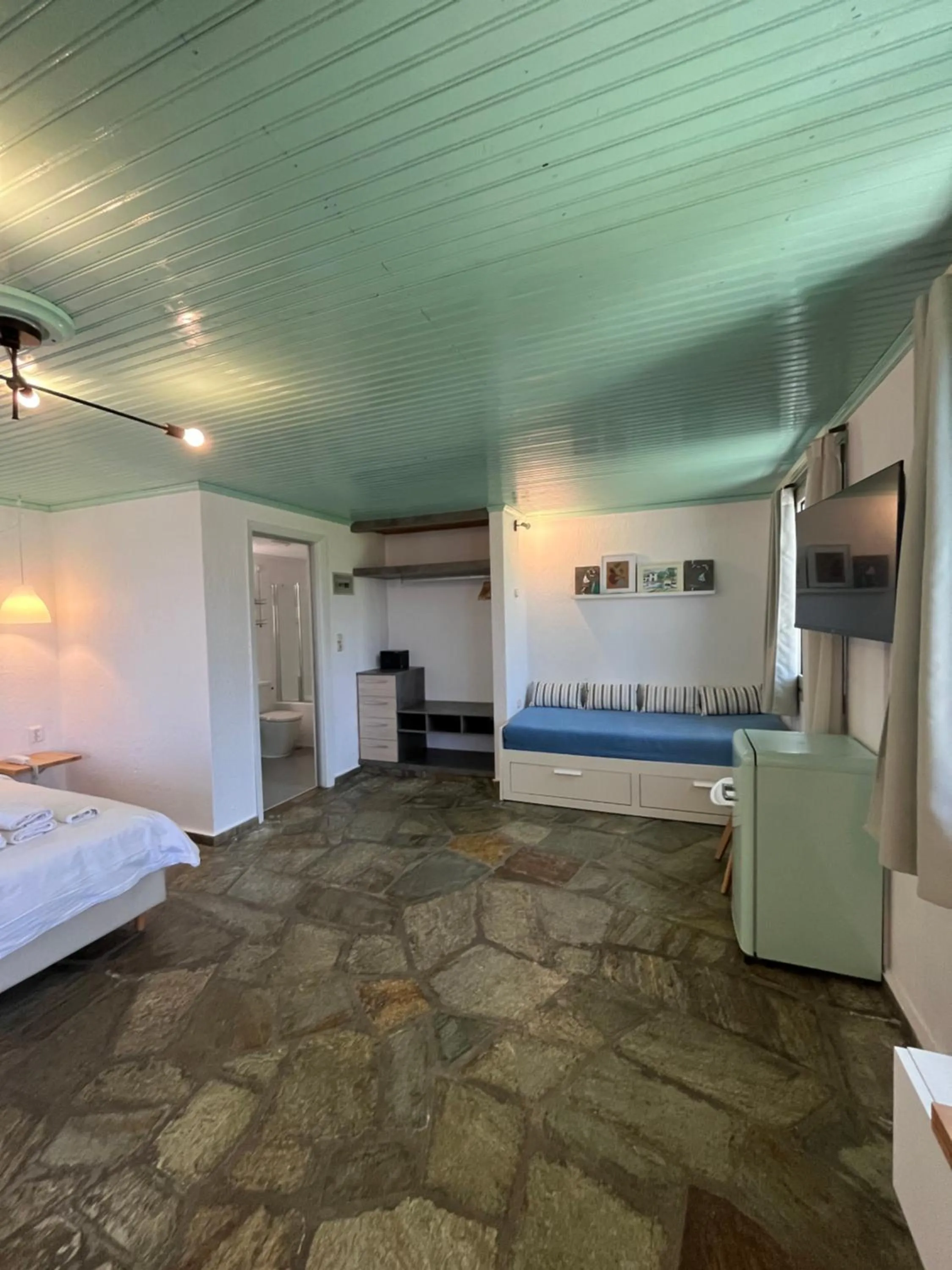 Bed in Panormos Beach Hotel Skopelos