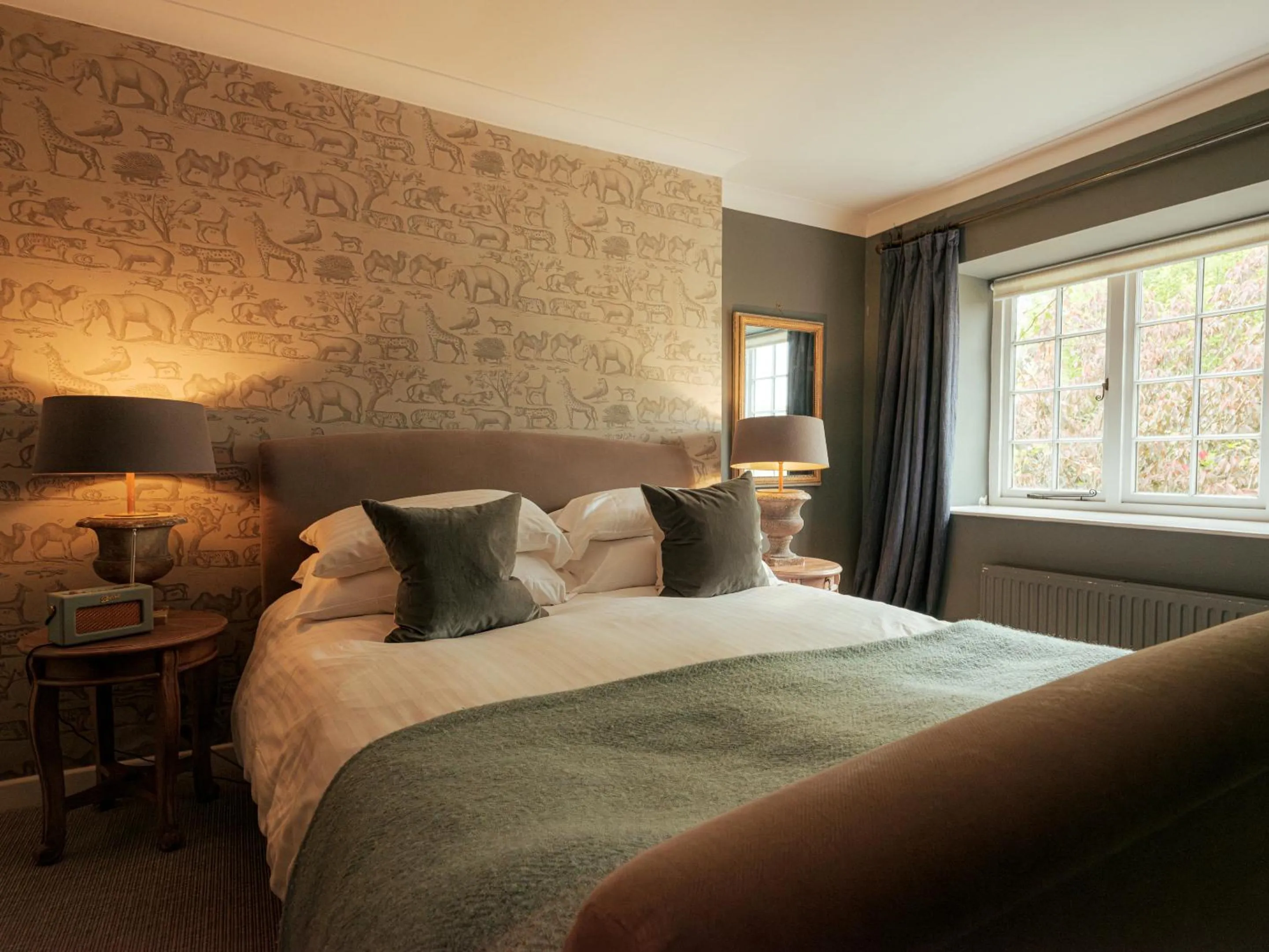 Bedroom, Bed in New Inn at Coln