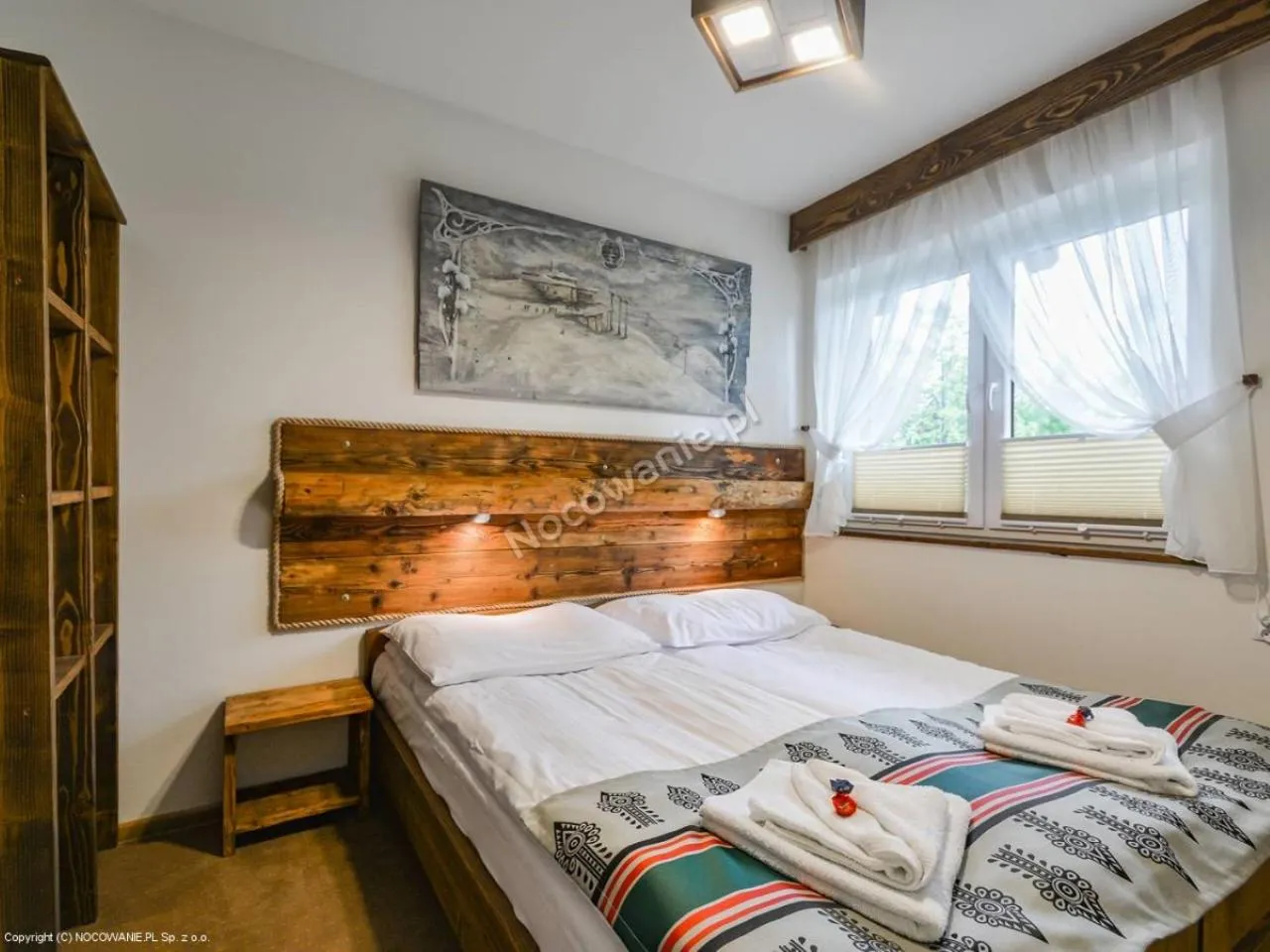 Bedroom, Bed in Kazikowa Kuźnia