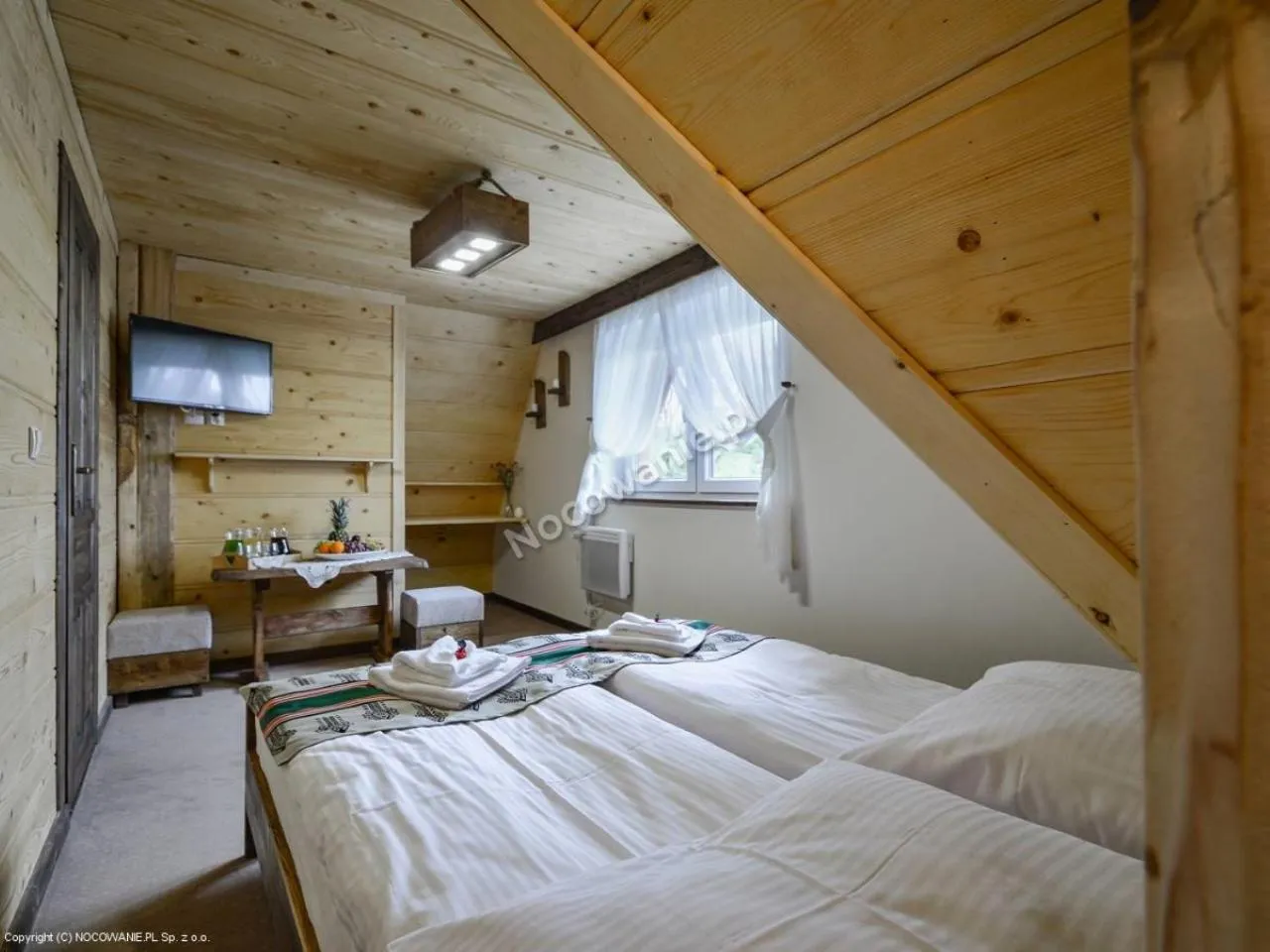 Bedroom, Bed in Kazikowa Kuźnia