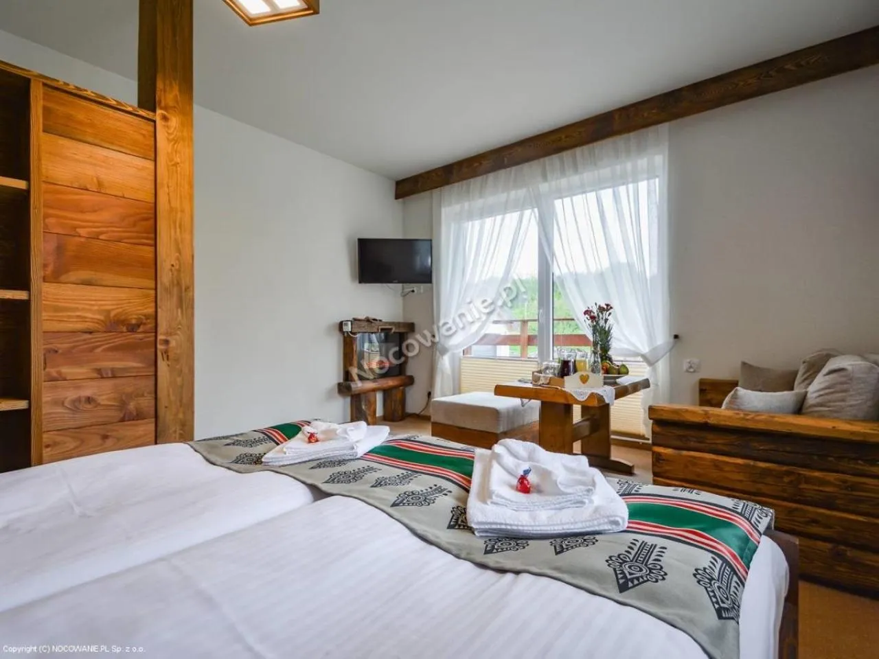 Living room, Bed in Kazikowa Kuźnia