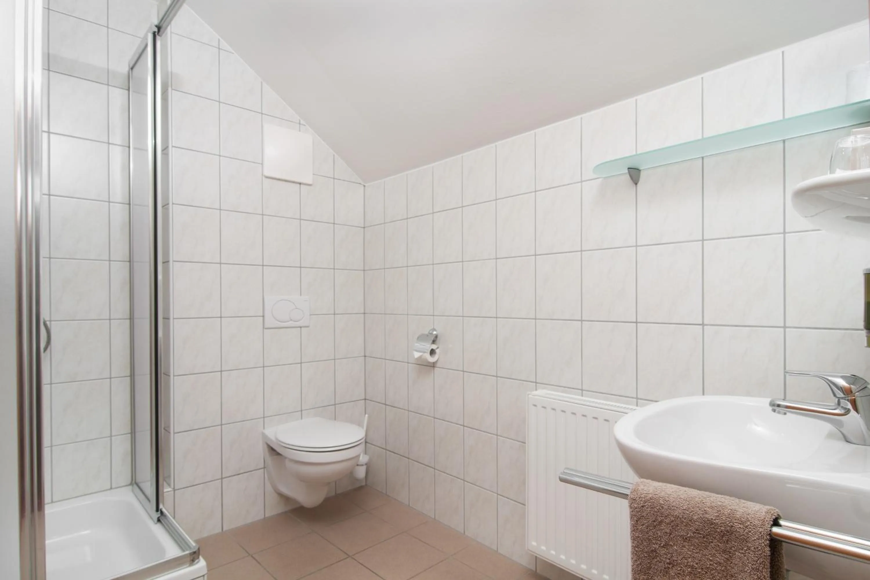 Bathroom in Hotel-Pension Melcher