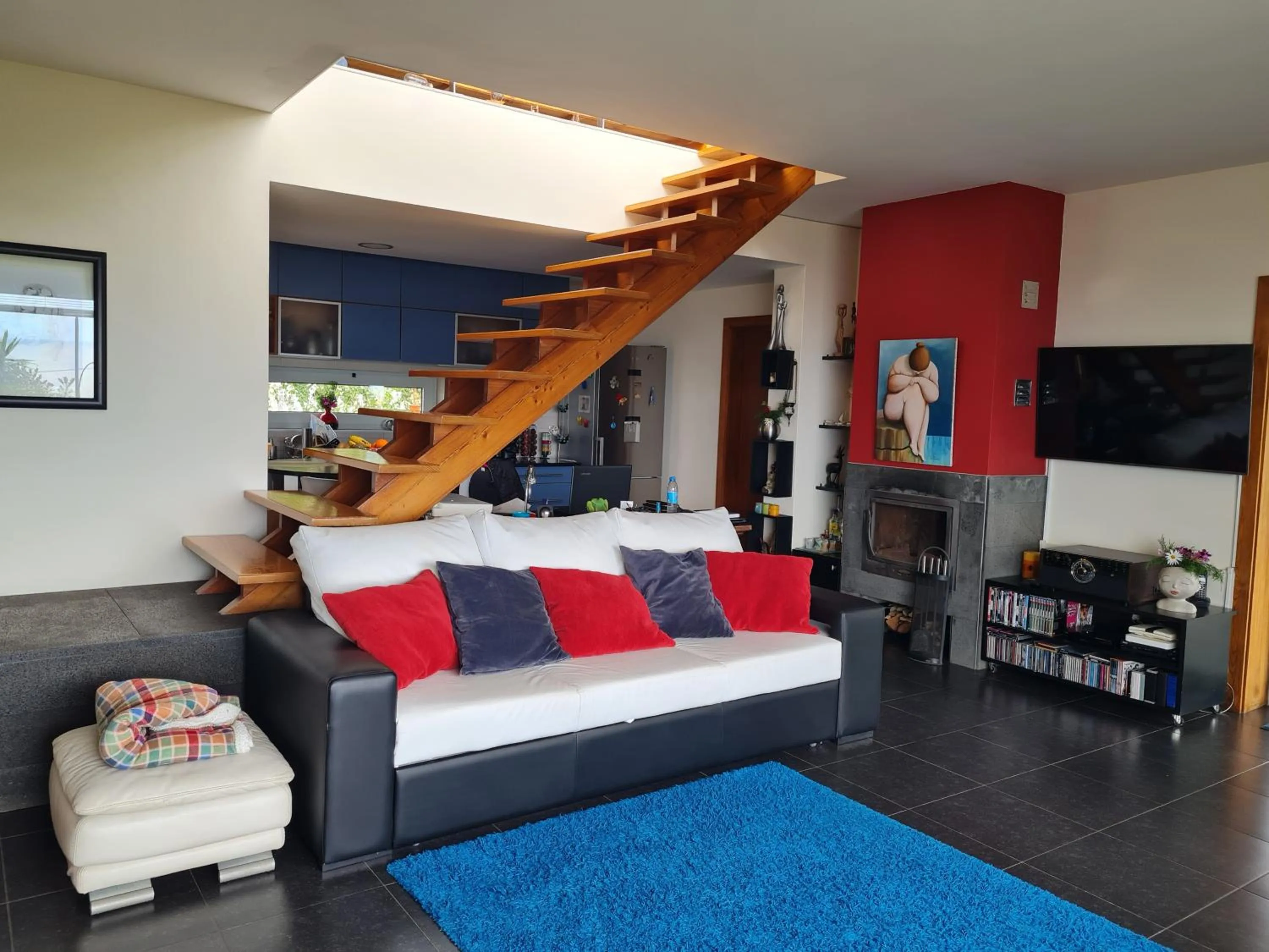 Seating area in Casa da Ribeira