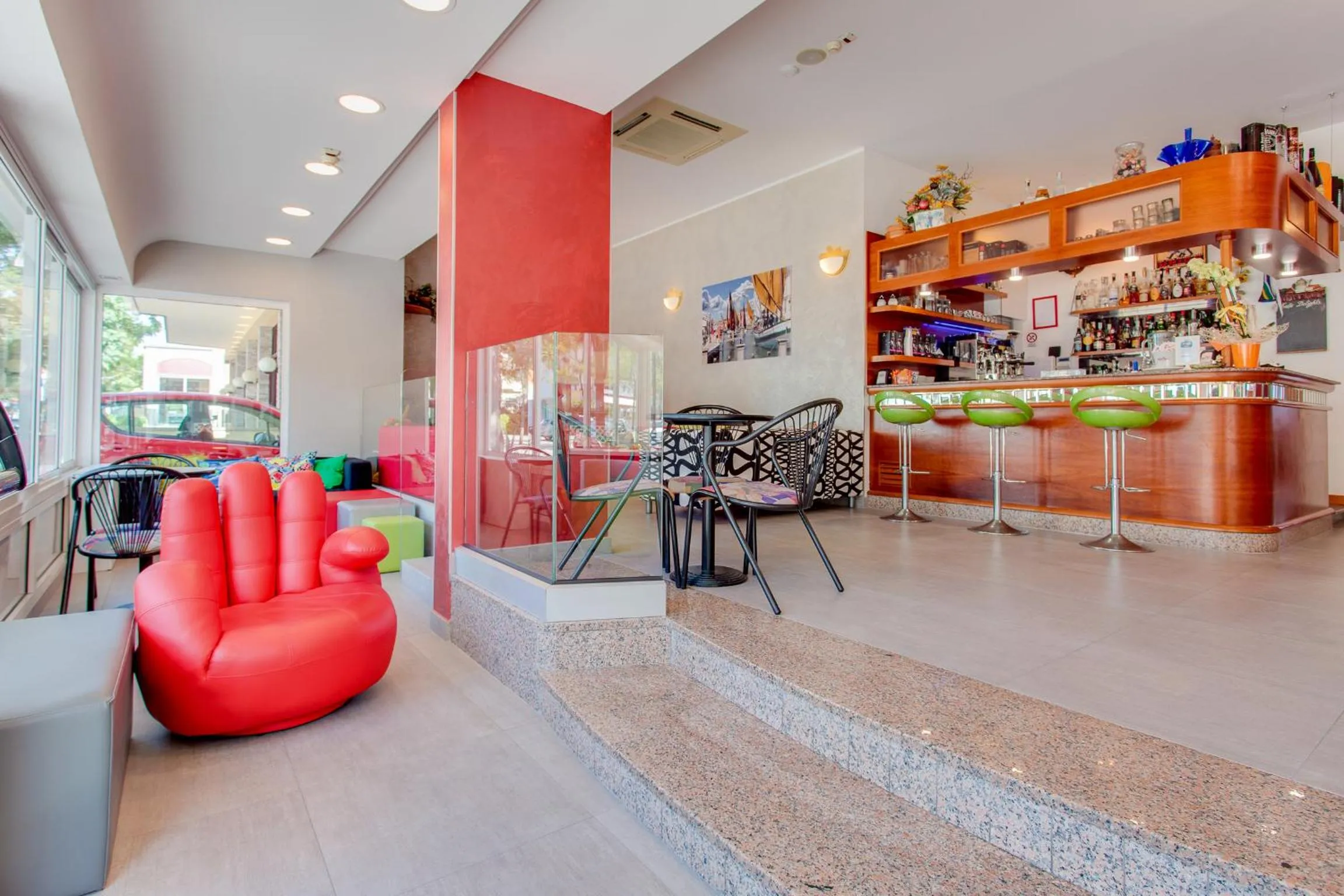 Lounge or bar in Hotel Sandra