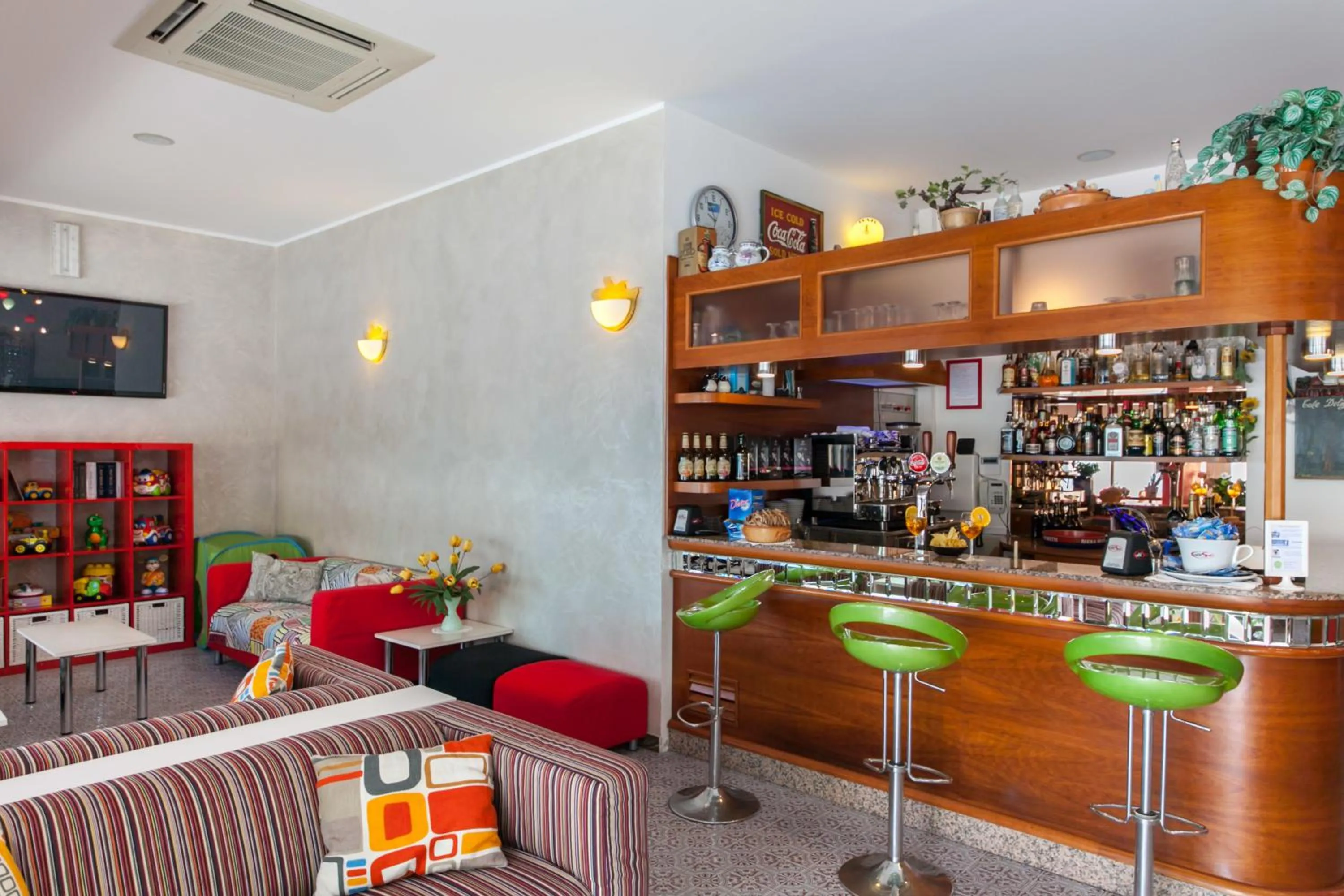 Lobby or reception in Hotel Sandra