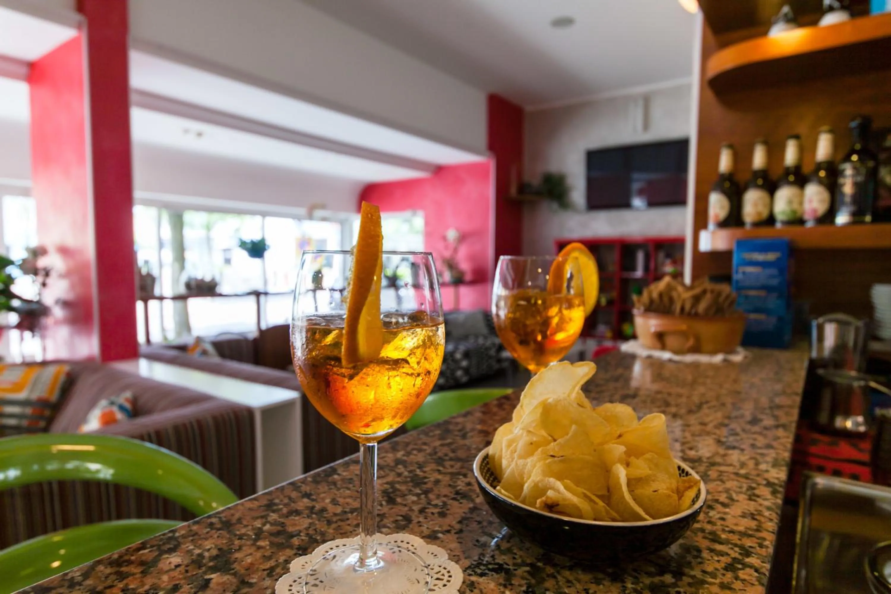 Lounge or bar in Hotel Sandra