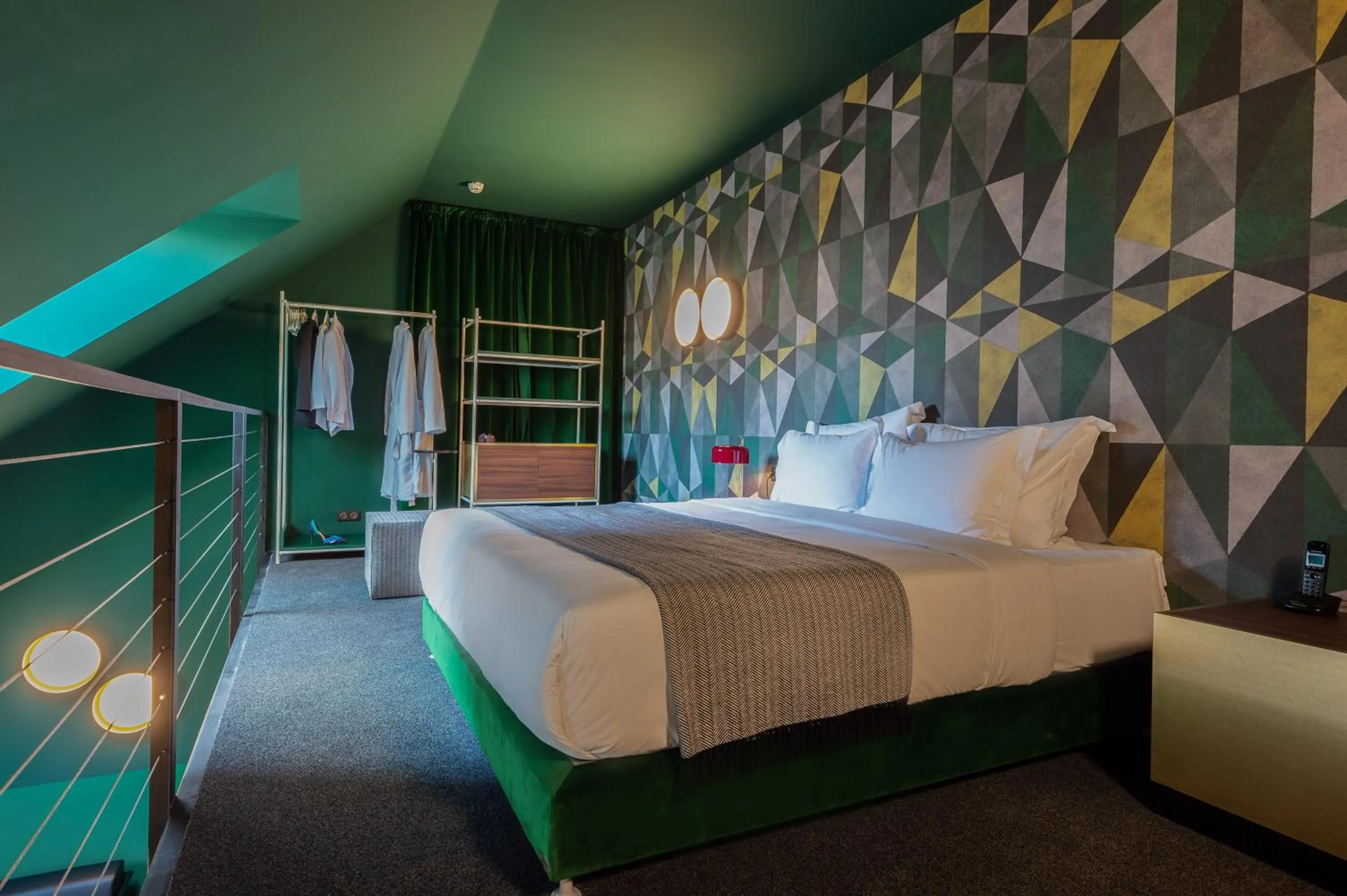 Bedroom, Bed in Stories Boutique Hotel