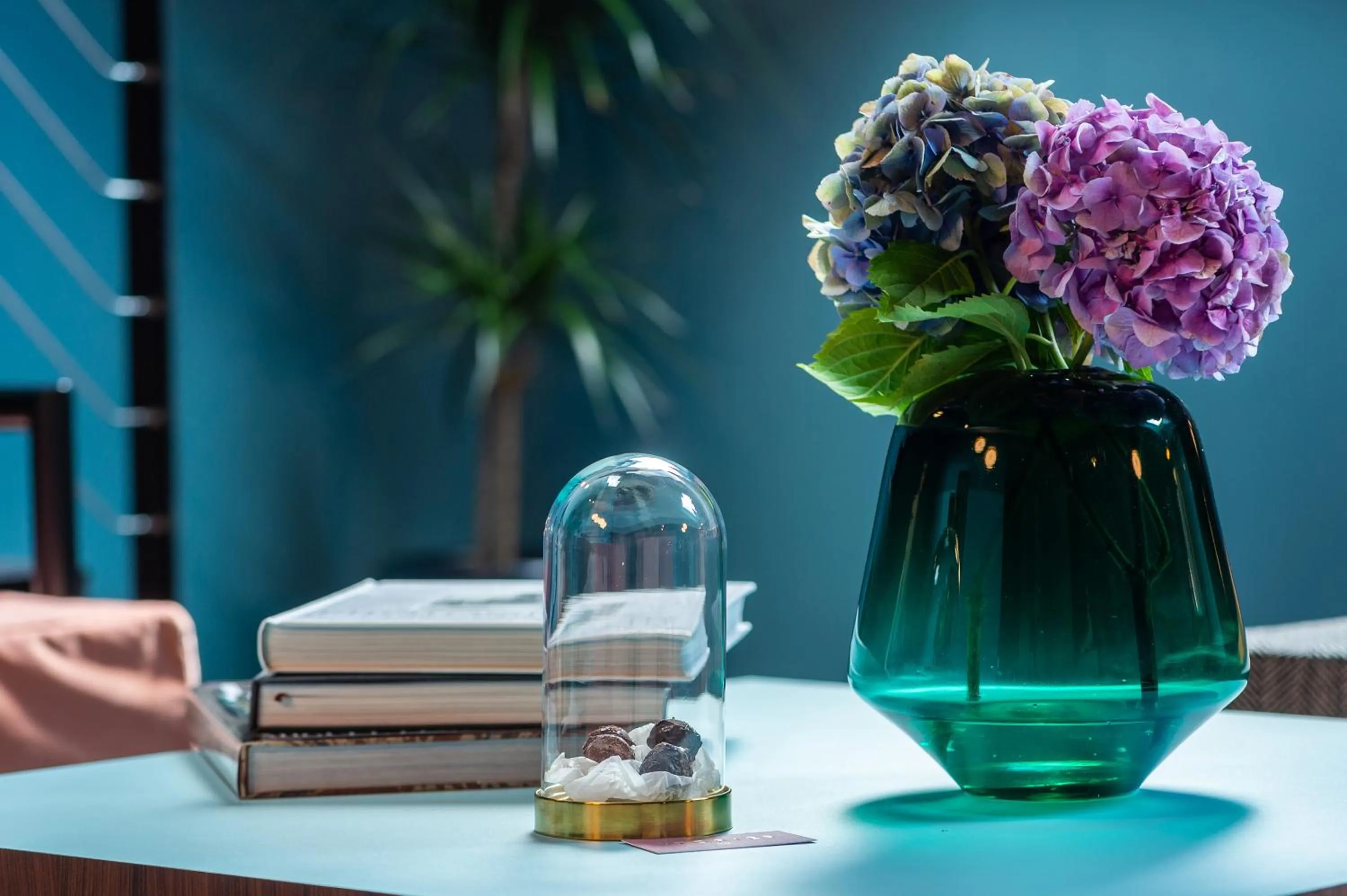 Decorative detail in Stories Boutique Hotel