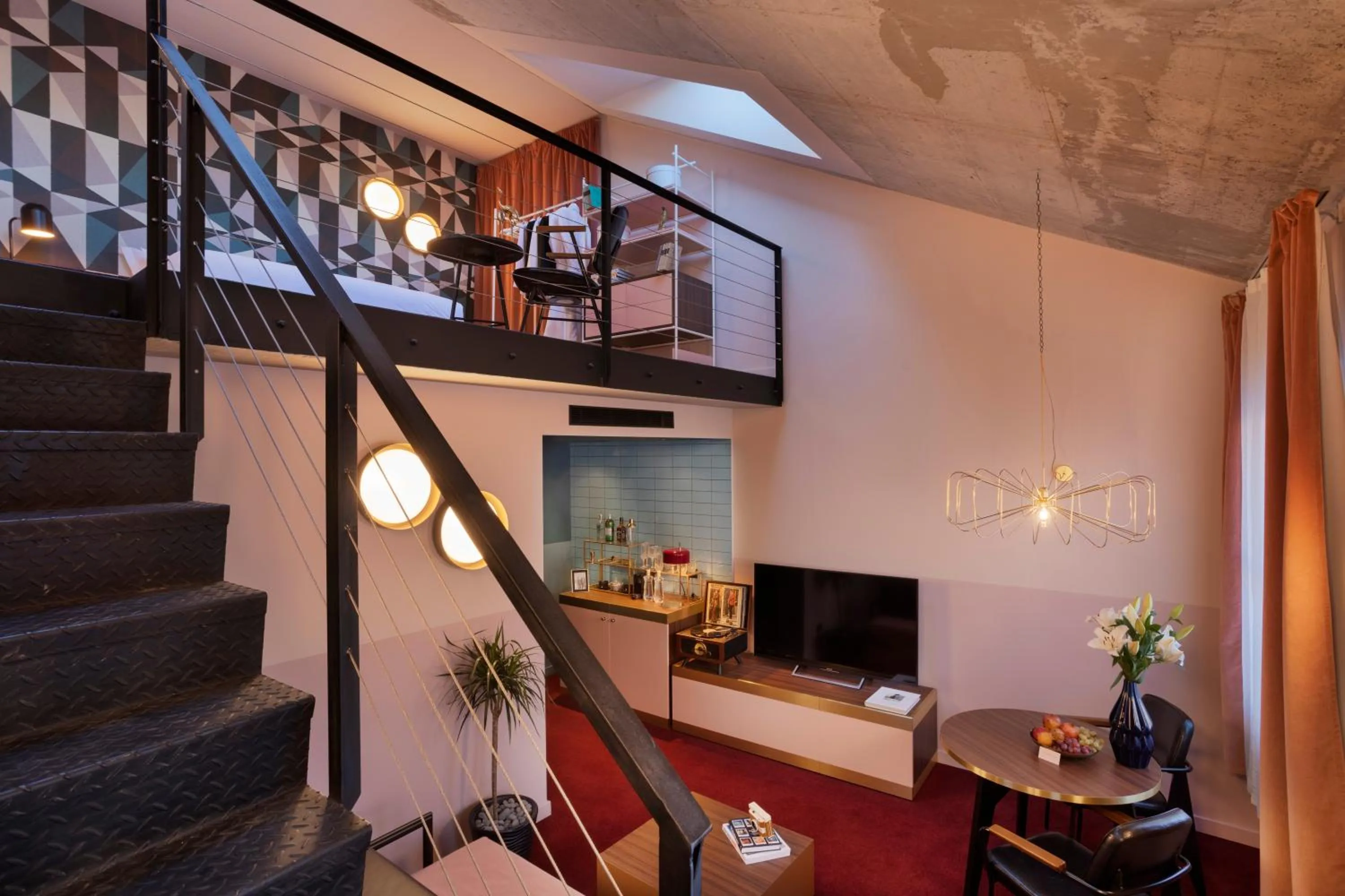 TV and multimedia in Stories Boutique Hotel