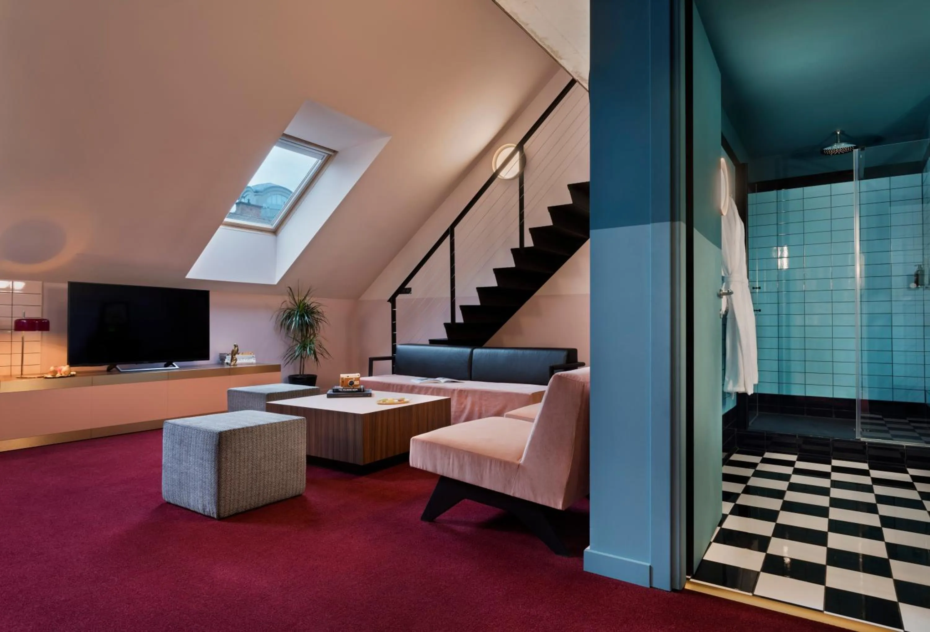 Shower in Stories Boutique Hotel