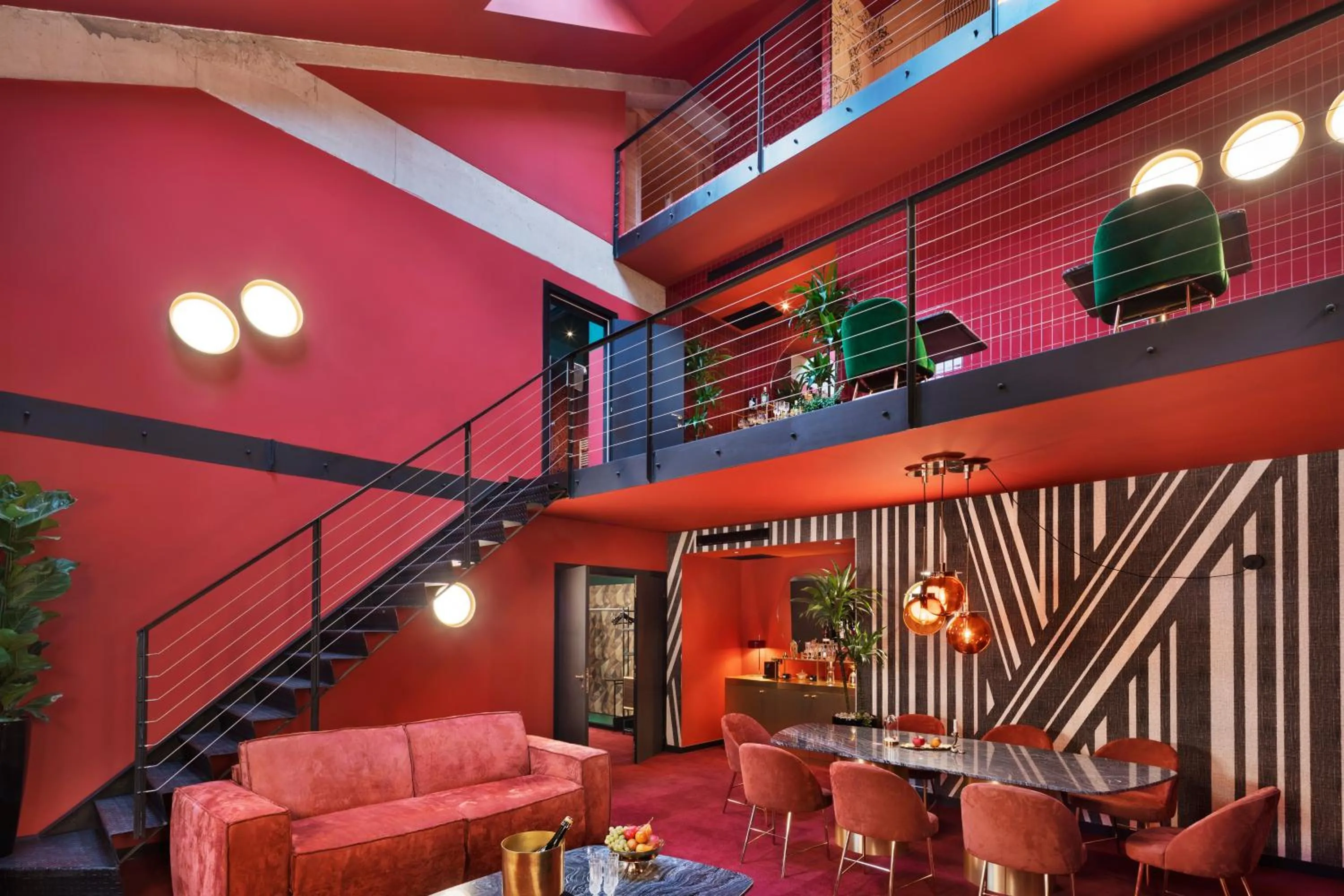 Living room in Stories Boutique Hotel