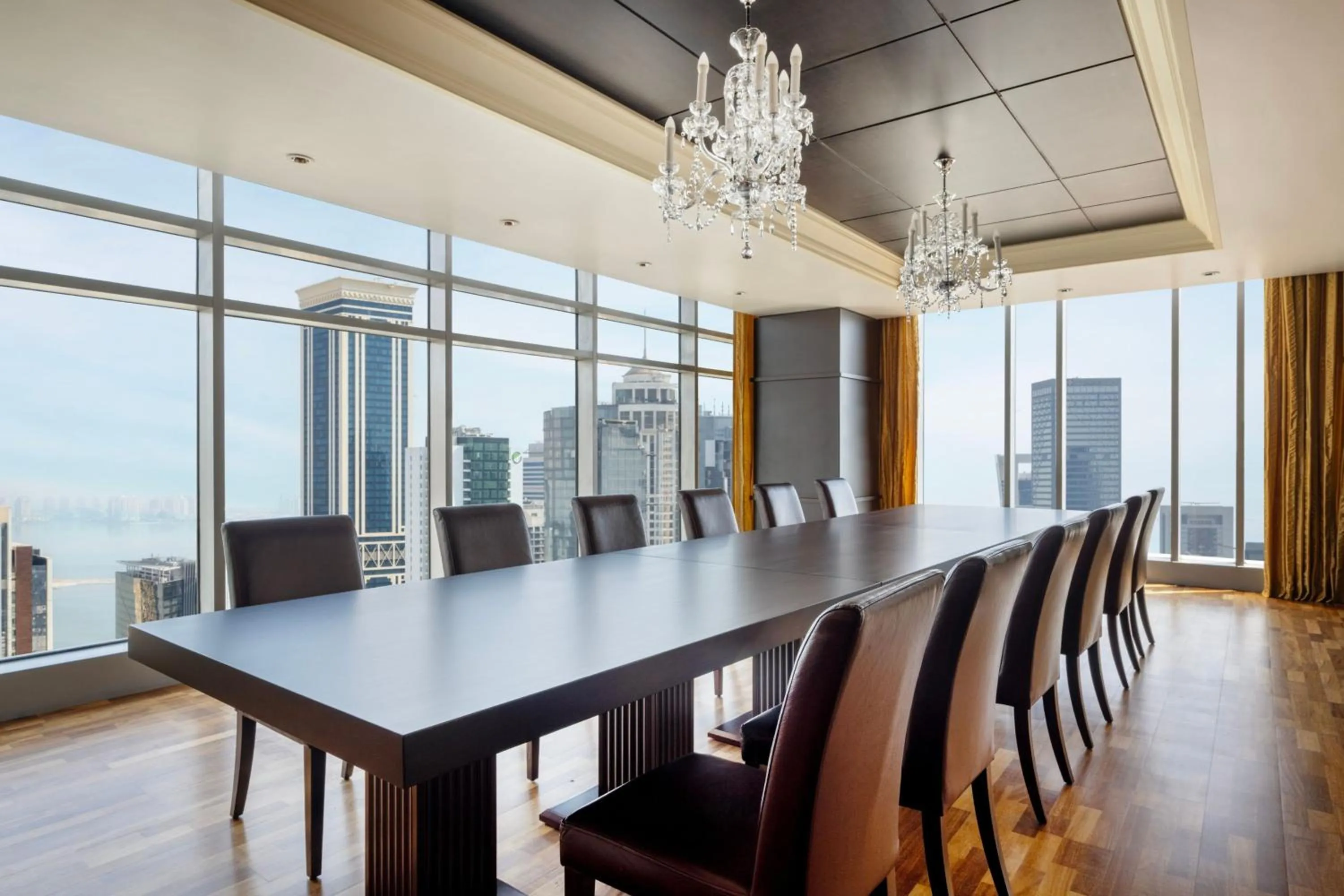 Bedroom in Marriott Marquis City Center Doha Hotel