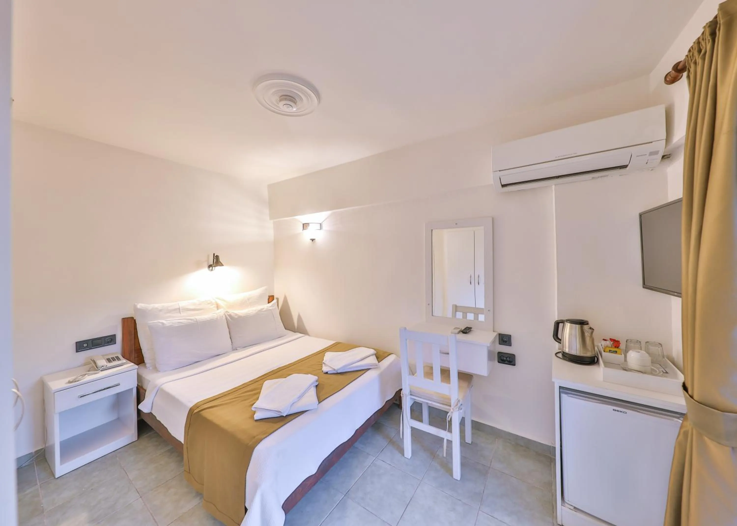 Bedroom, Bed in Zinbad Hotel Kalkan