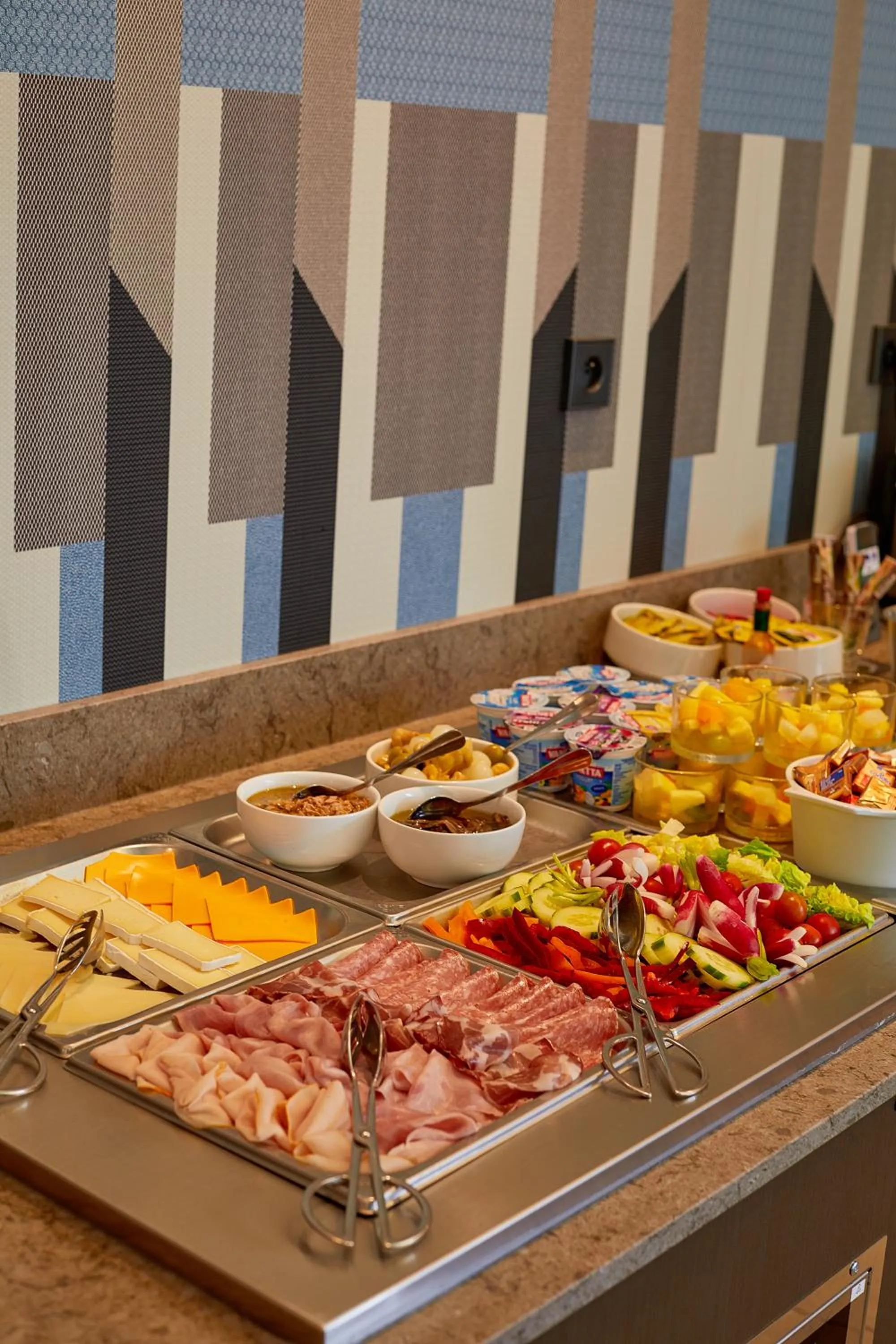 Buffet breakfast in Royal Antibes - Luxury Hotel, Résidence, Beach & Spa