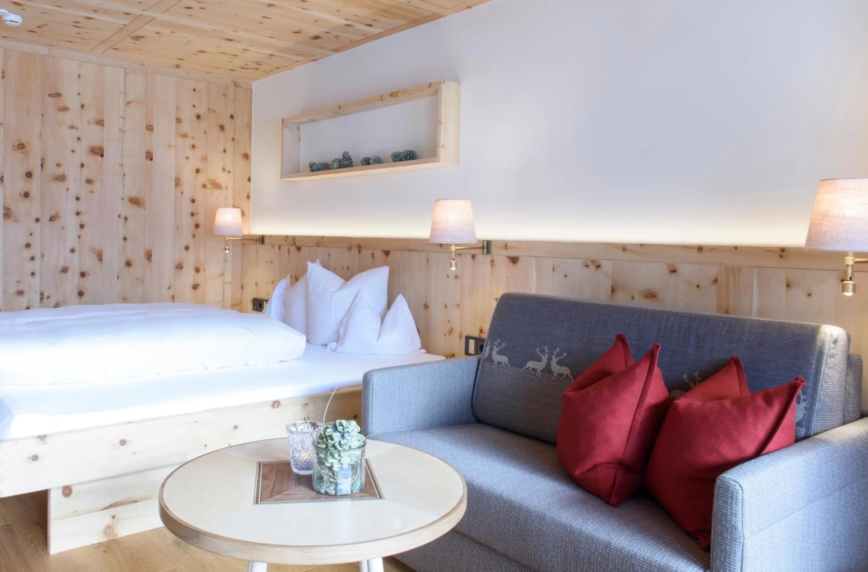 Photo of the whole room, Bed in Hotel Montafoner Hof