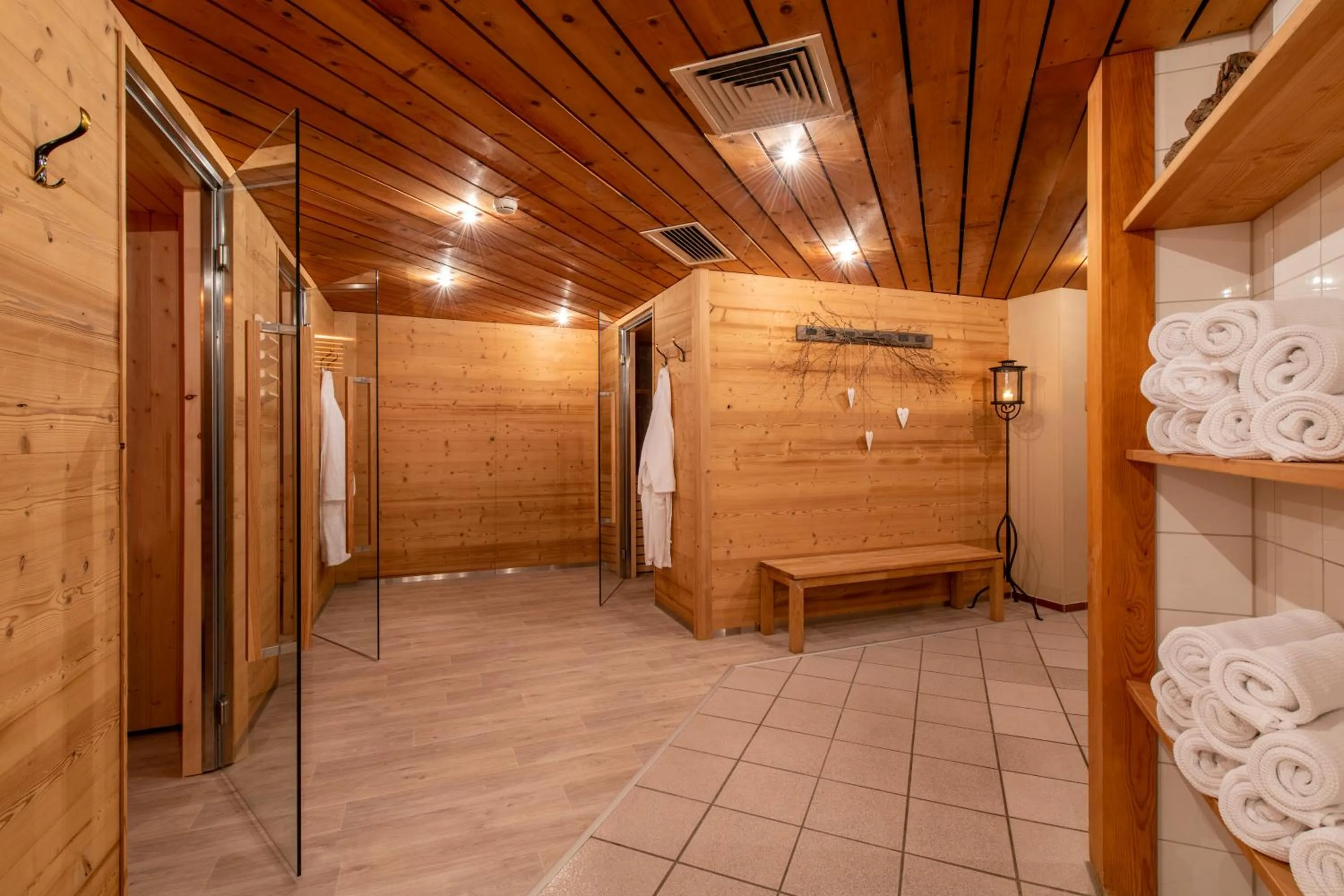 Sauna in Hotel Montafoner Hof