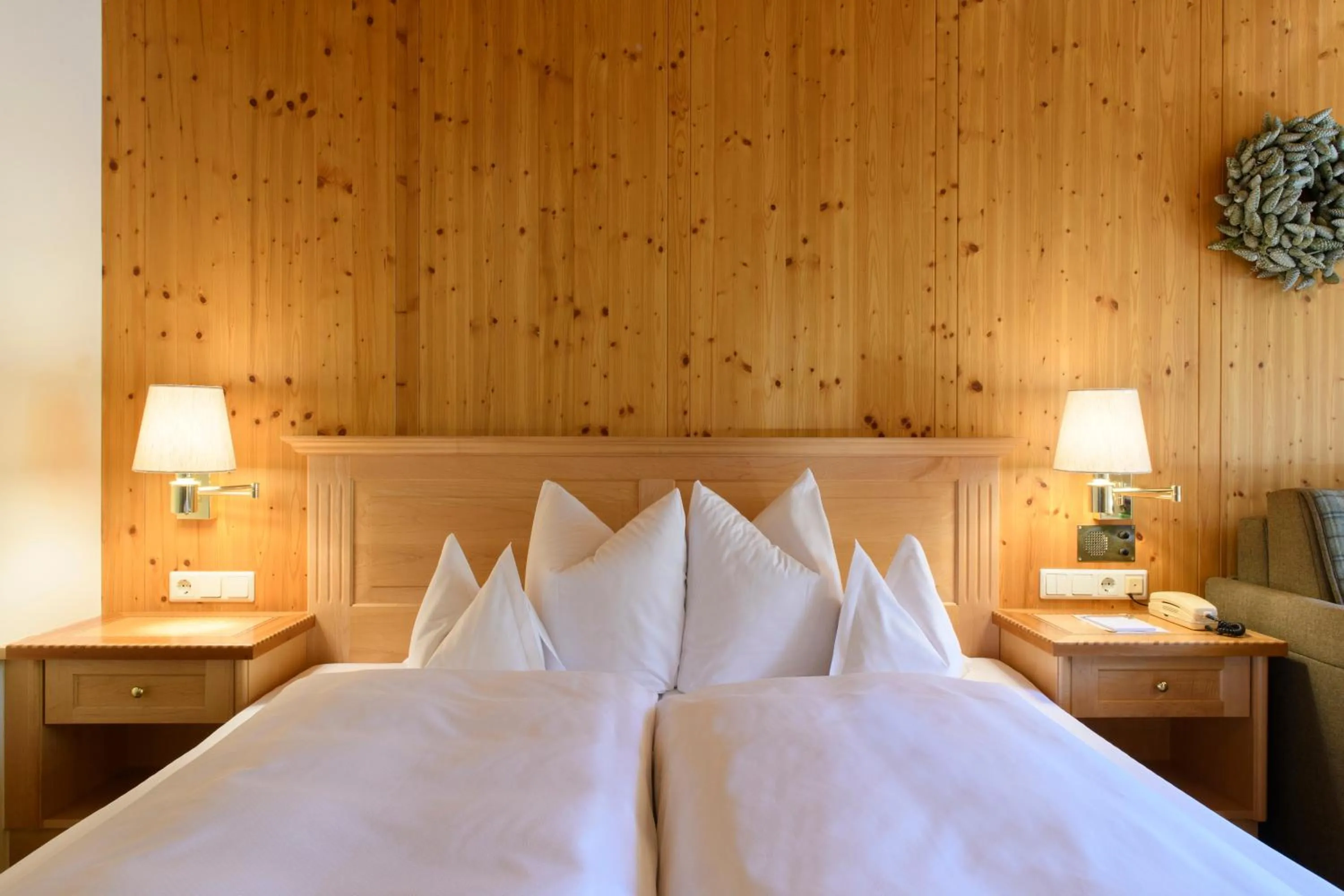 Photo of the whole room, Bed in Hotel Montafoner Hof