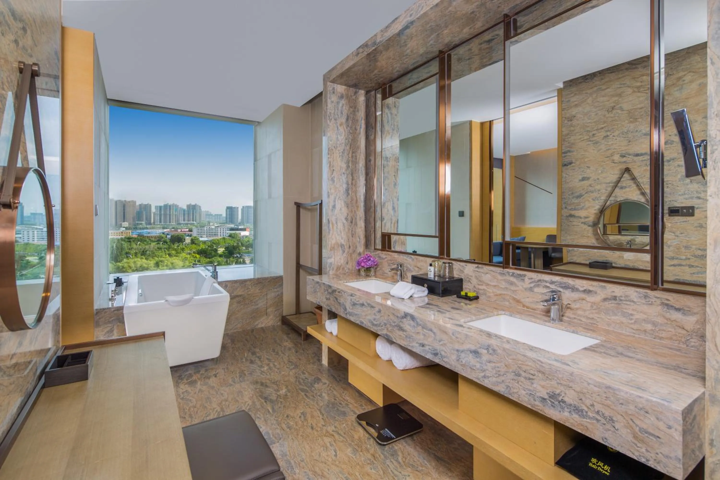 Bathroom in InterContinental Taiyuan by IHG