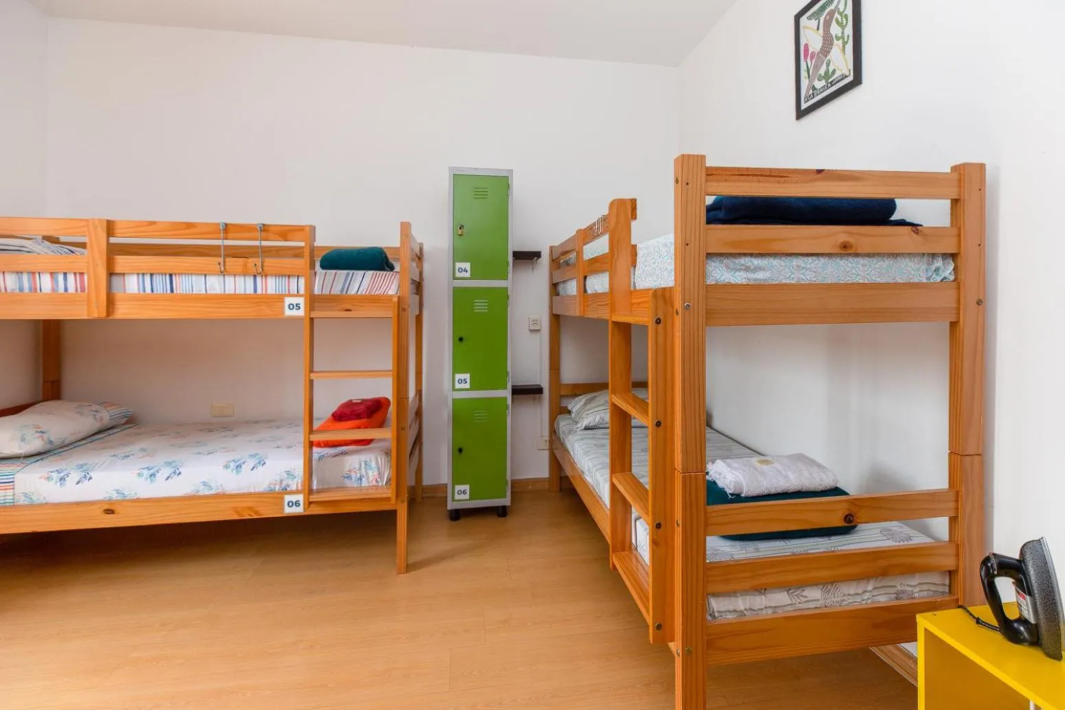 Bedroom, Bed in Hostel Casa Azul