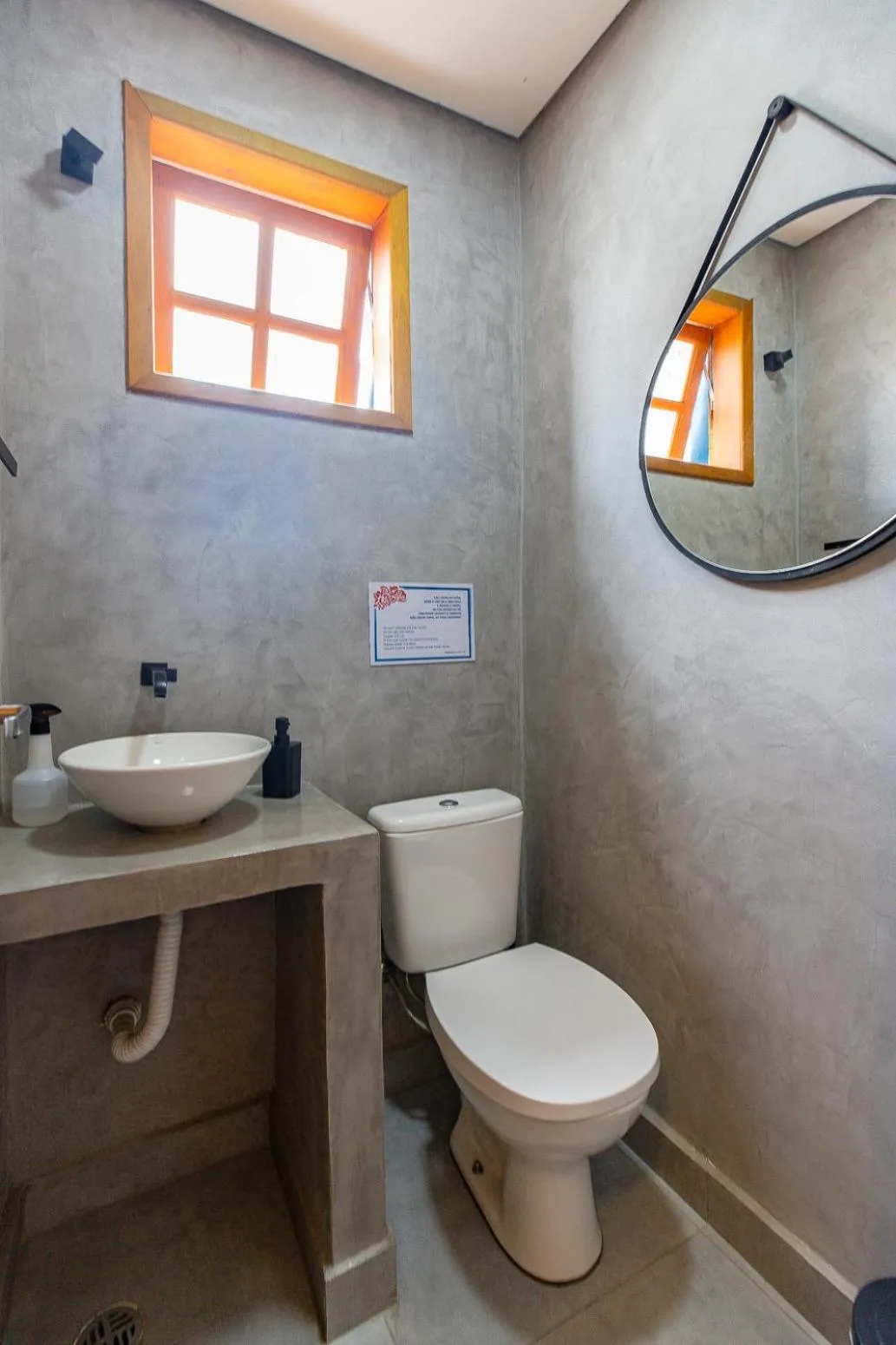 Toilet in Hostel Casa Azul