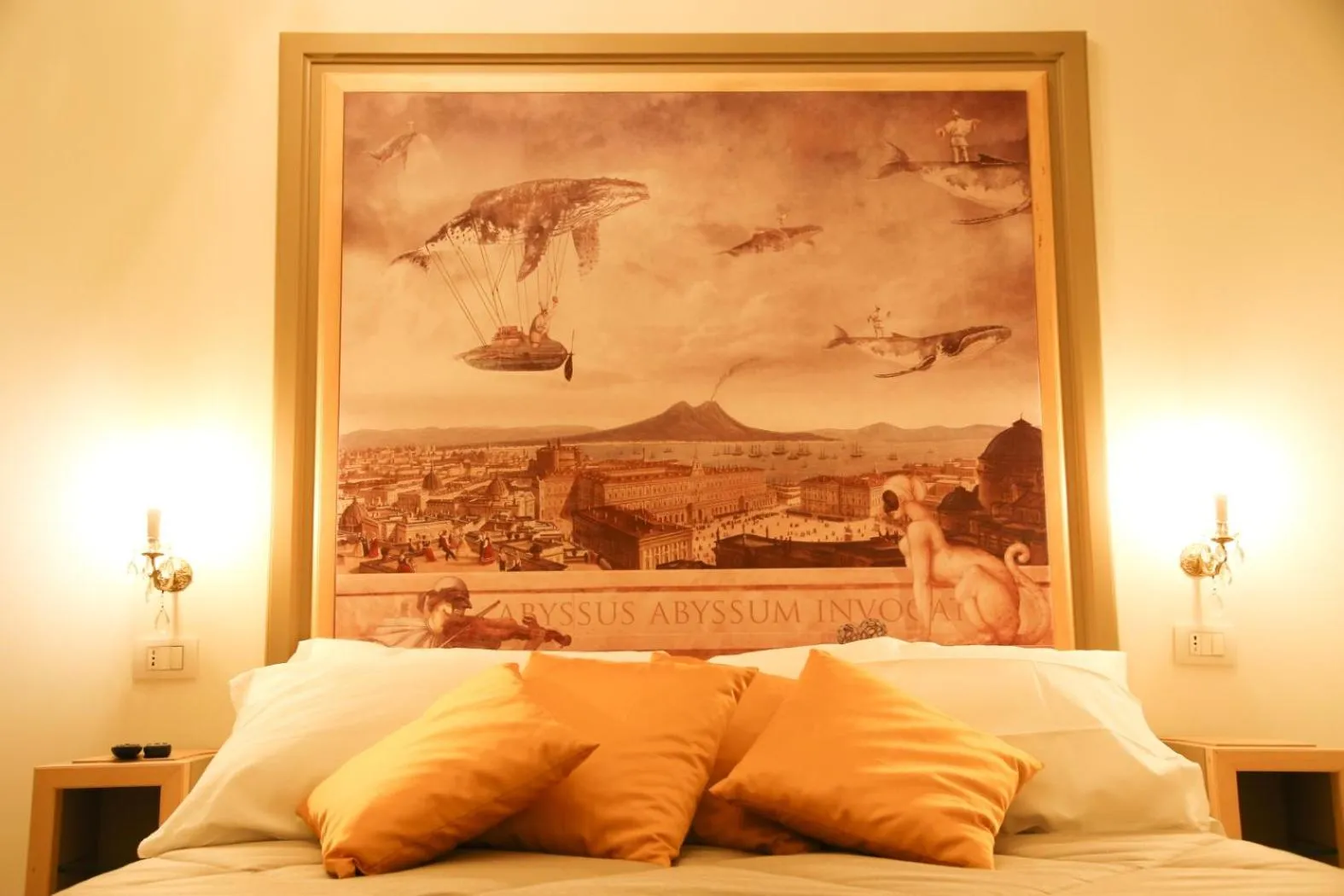 Bed in La Bella Napoli B&B