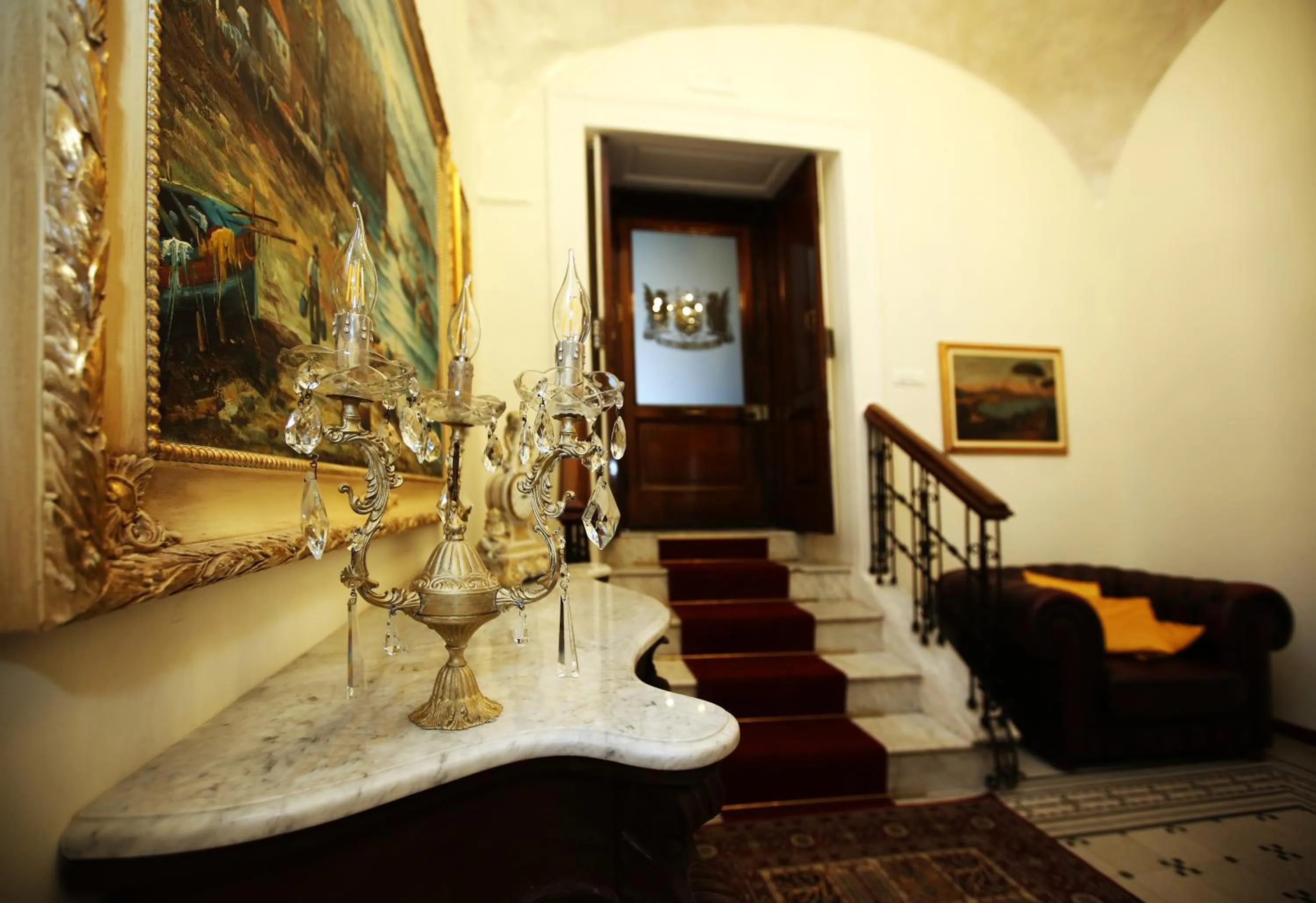 Living room in La Bella Napoli B&B