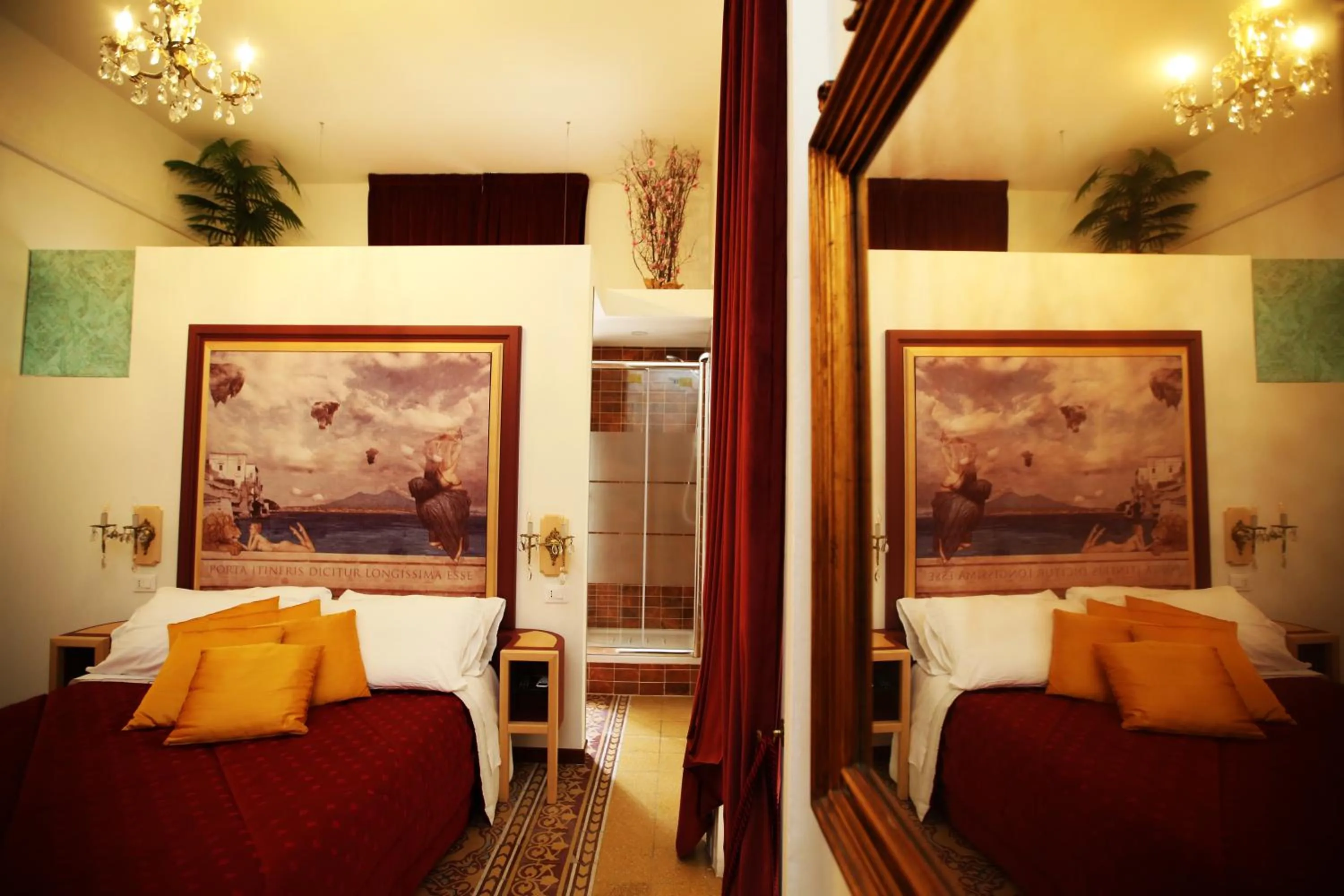 Bed in La Bella Napoli B&B