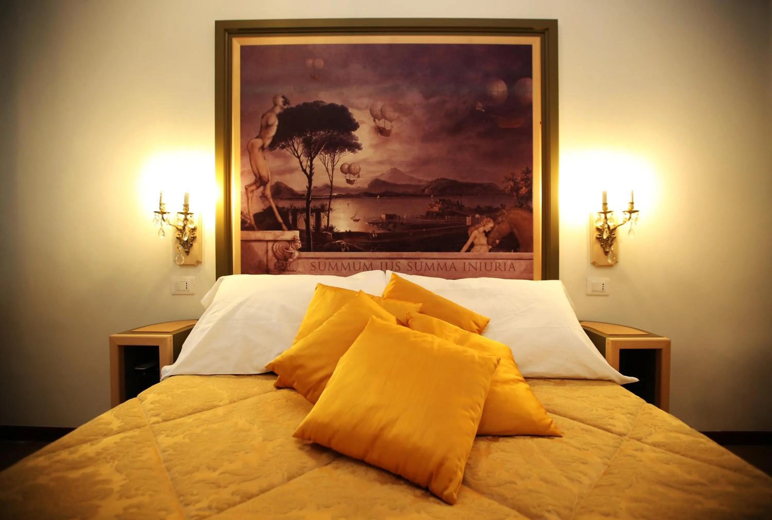 Bed in La Bella Napoli B&B