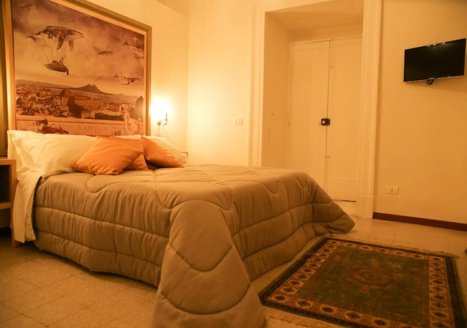 Photo of the whole room, Bed in La Bella Napoli B&B