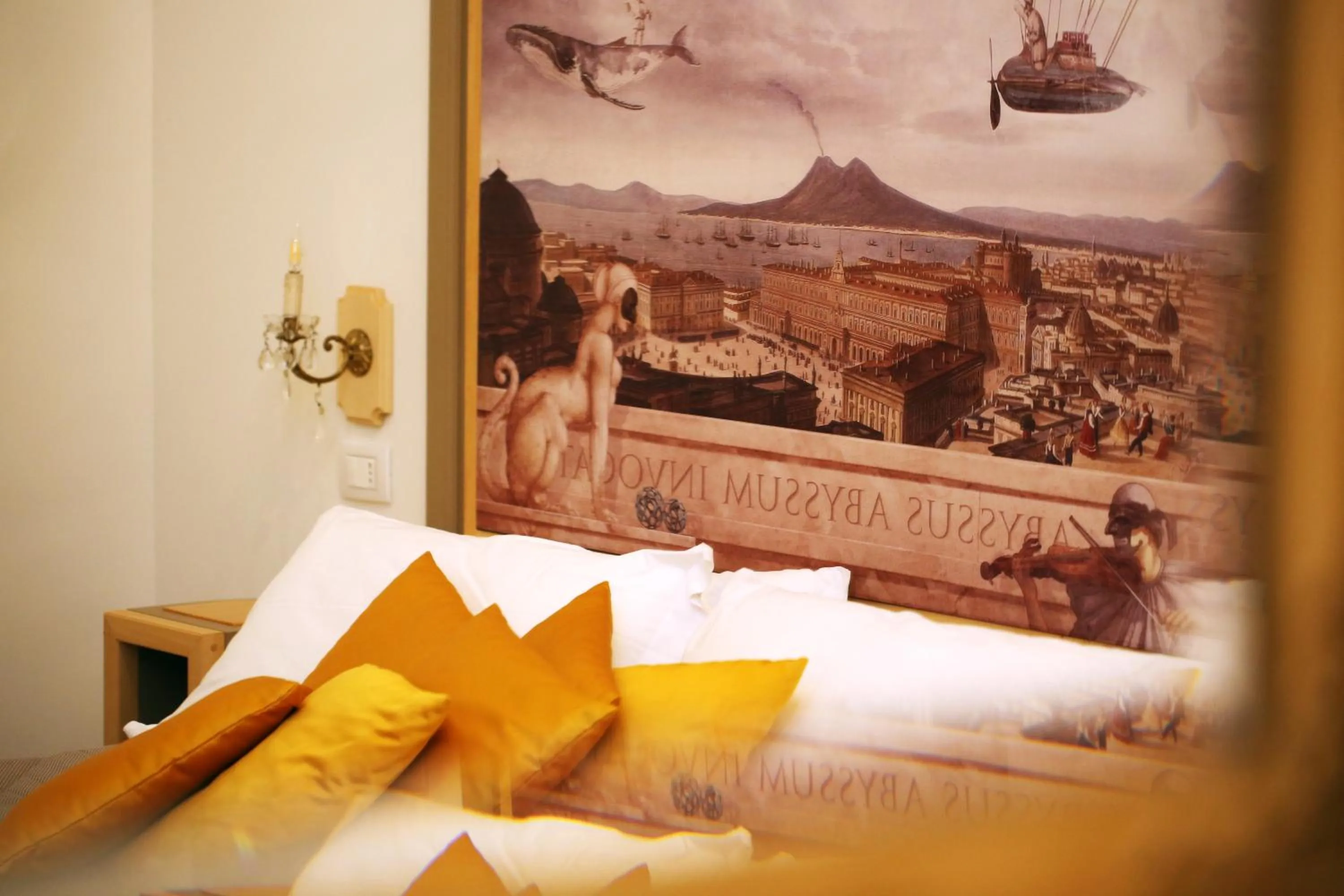 Bed in La Bella Napoli B&B