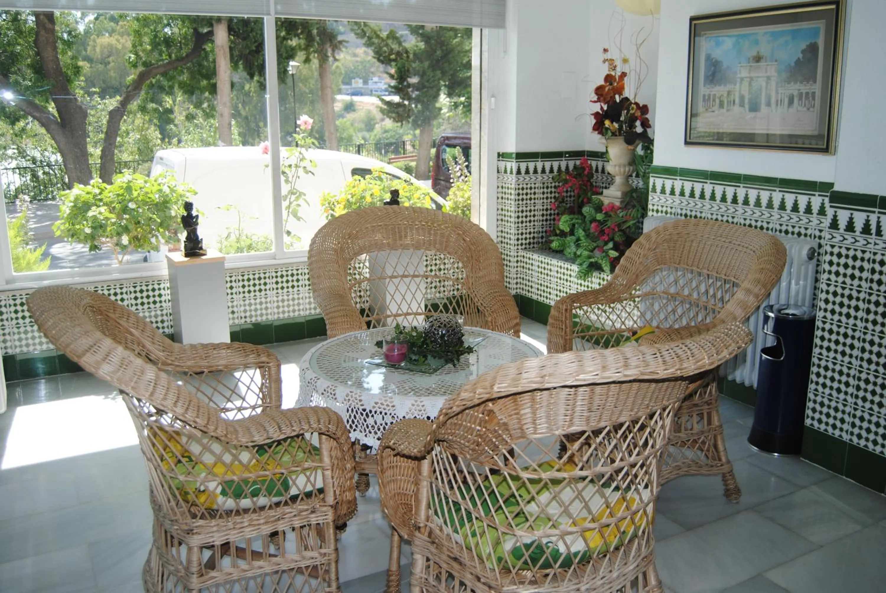 Lobby or reception in Hotel Mirasol