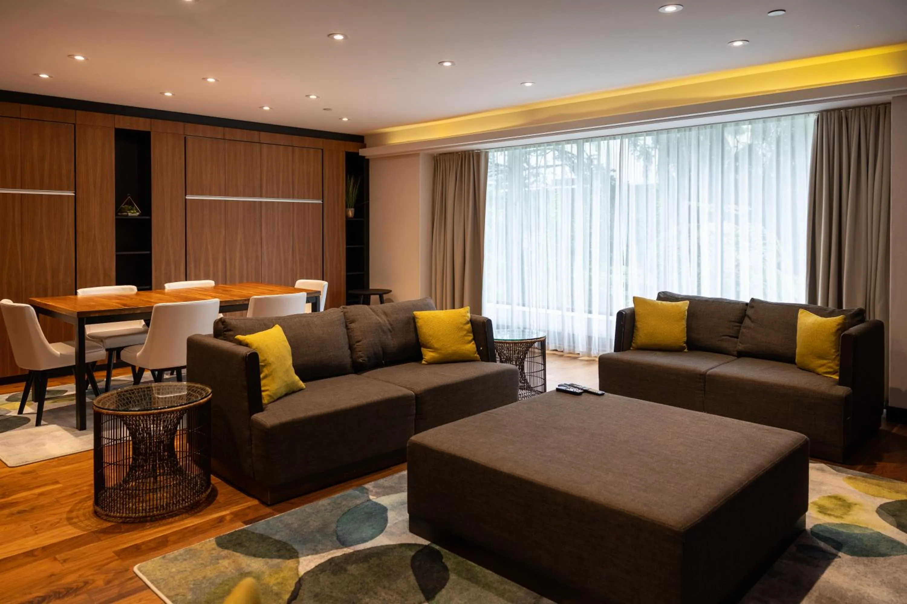 Living room in Hotel Bonaventure Montreal