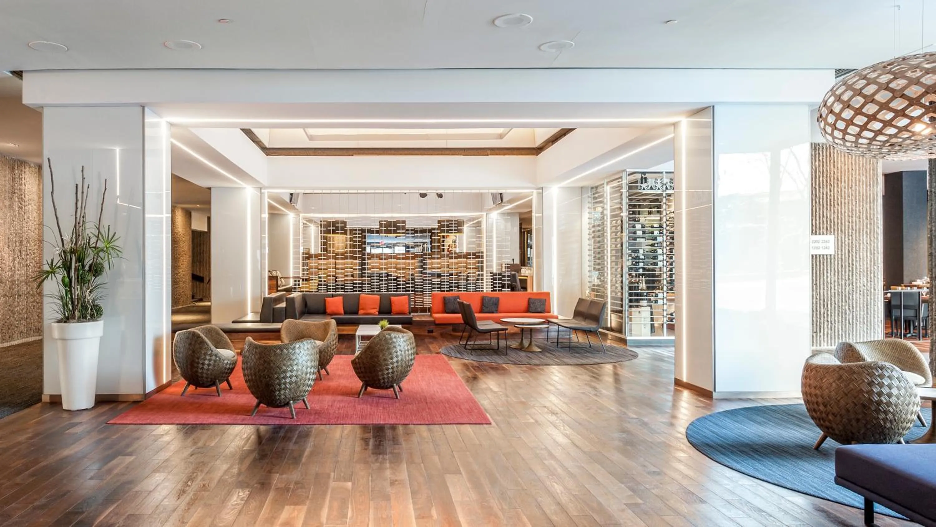 Lobby or reception in Hotel Bonaventure Montreal