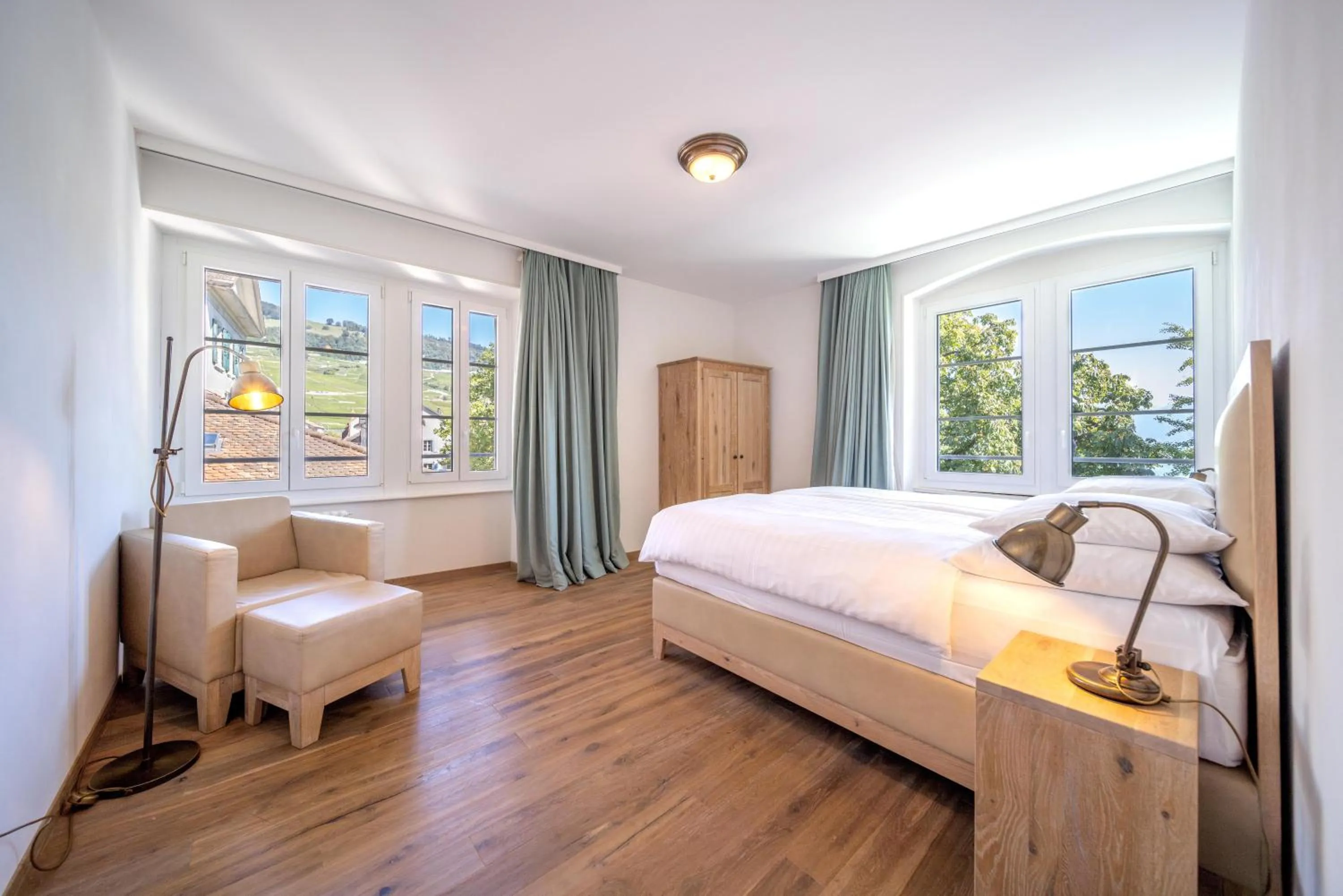 Bed in Au Major Davel