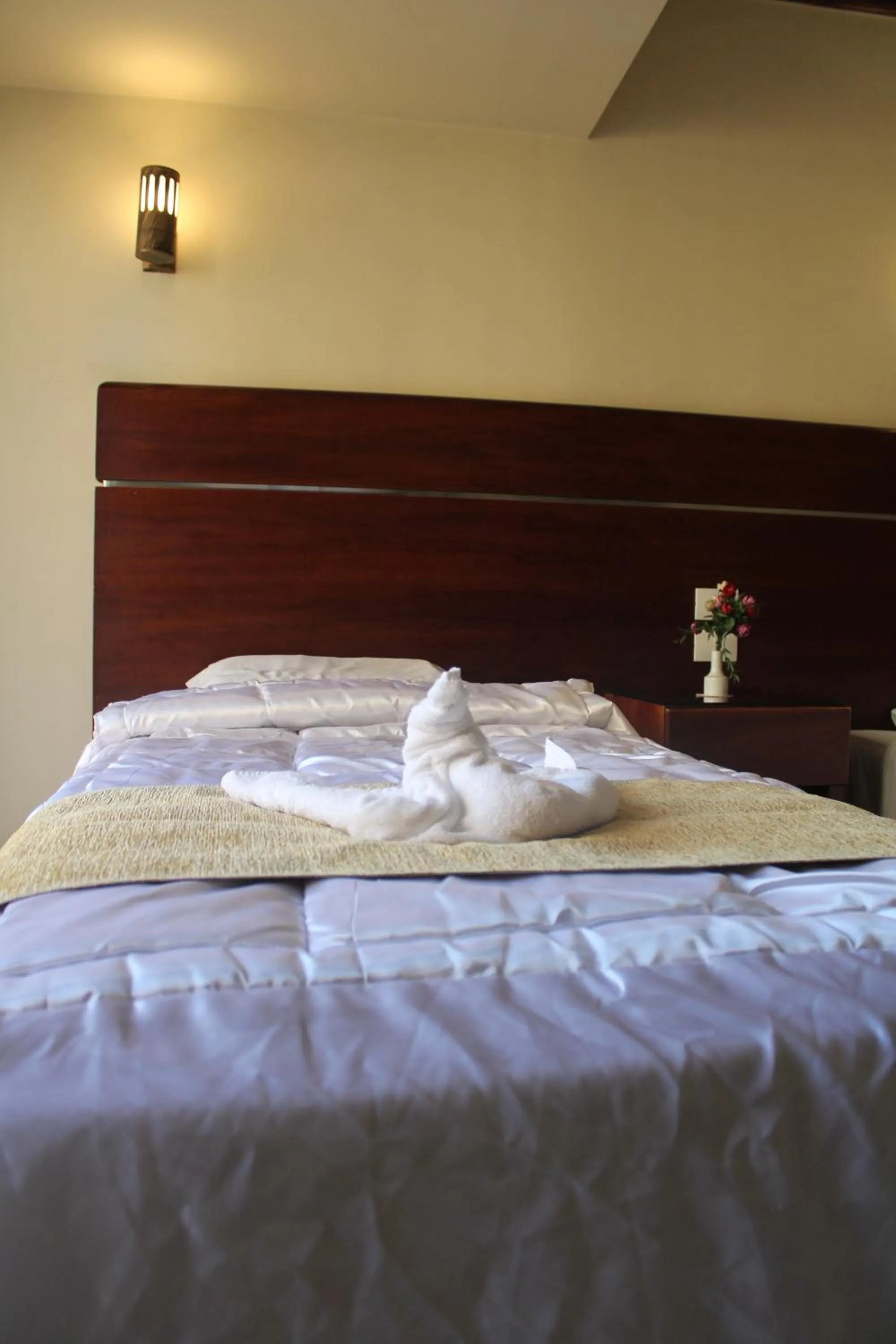 Bed in Pharaohs Hotel