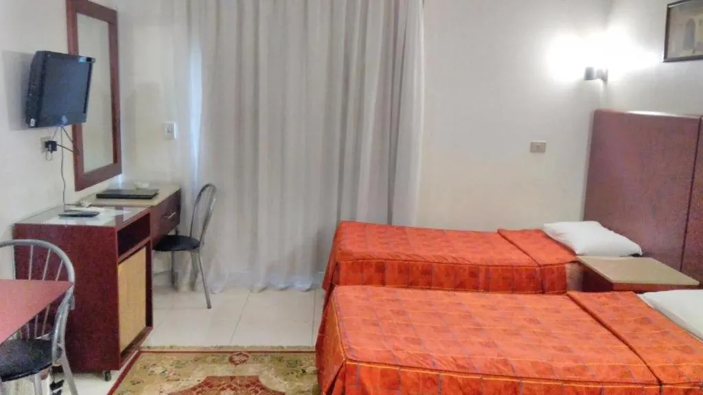 Bed in Pharaohs Hotel