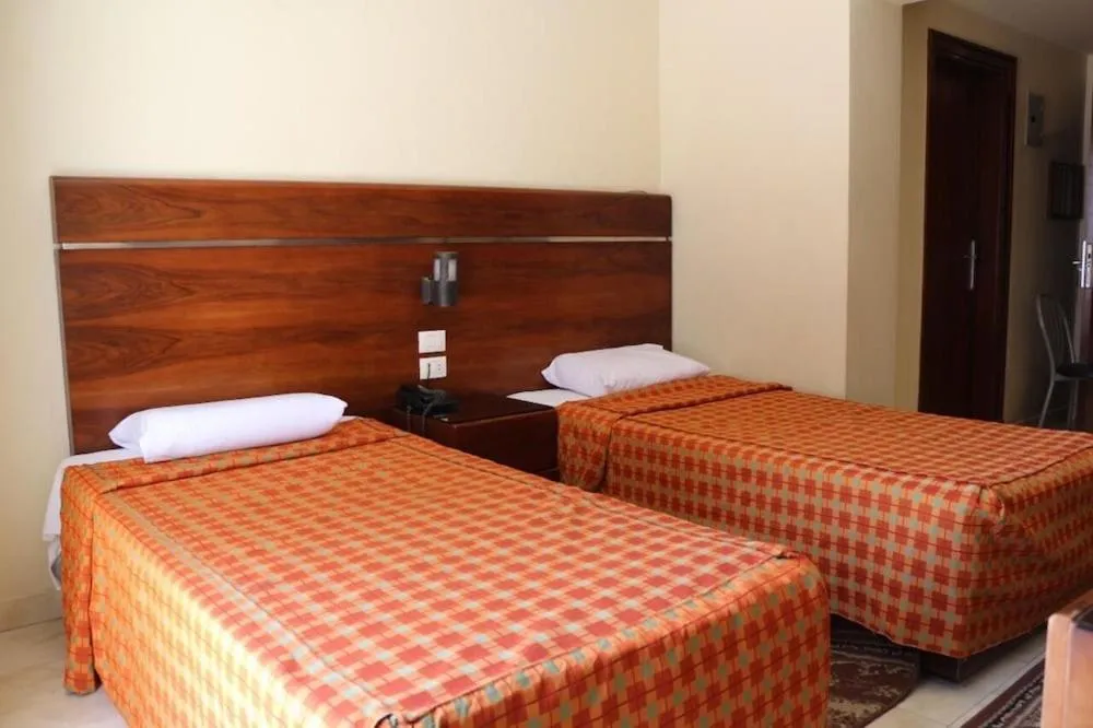 Bed in Pharaohs Hotel