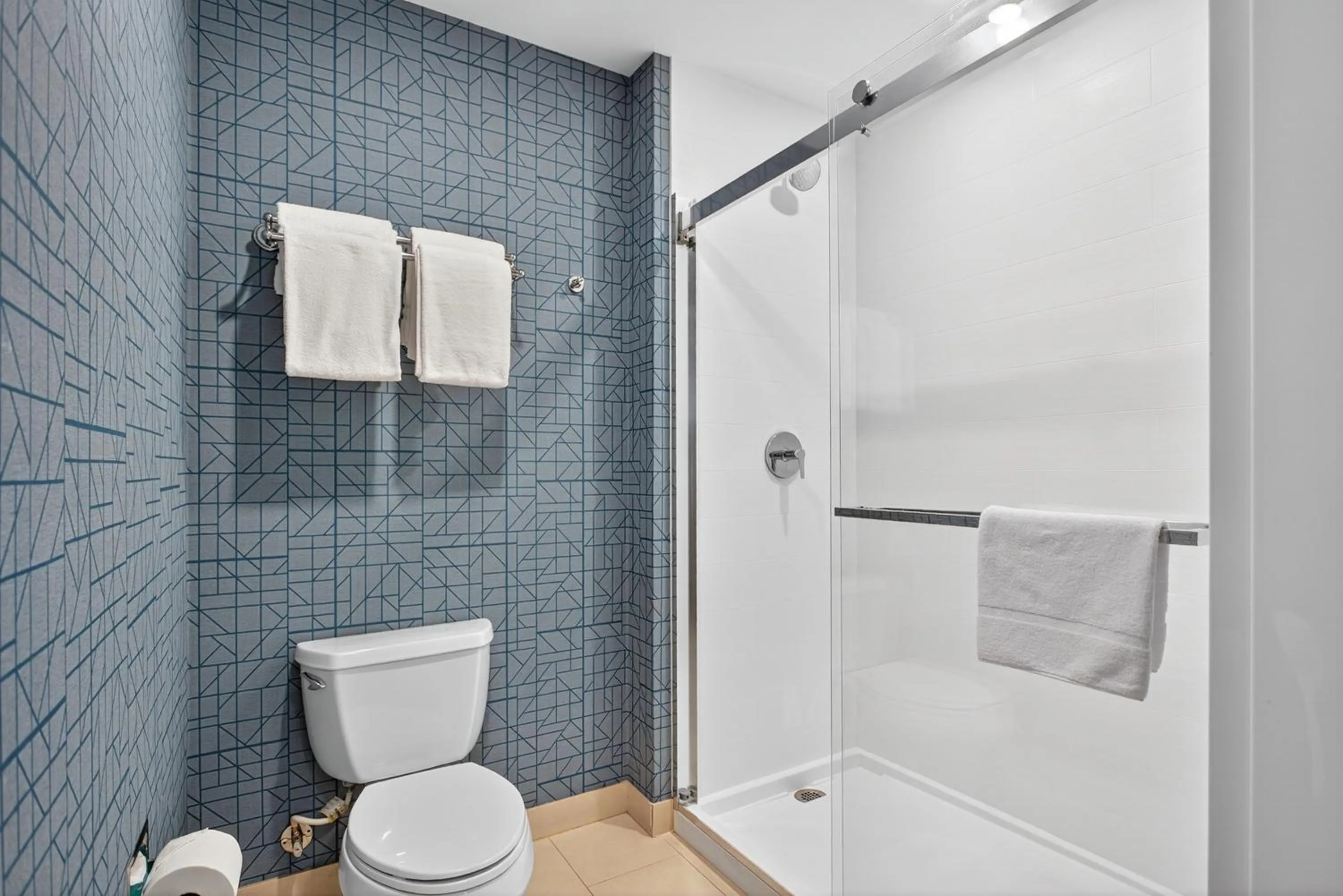 Shower in Homewood Suites by Hilton Carlsbad-North San Diego County