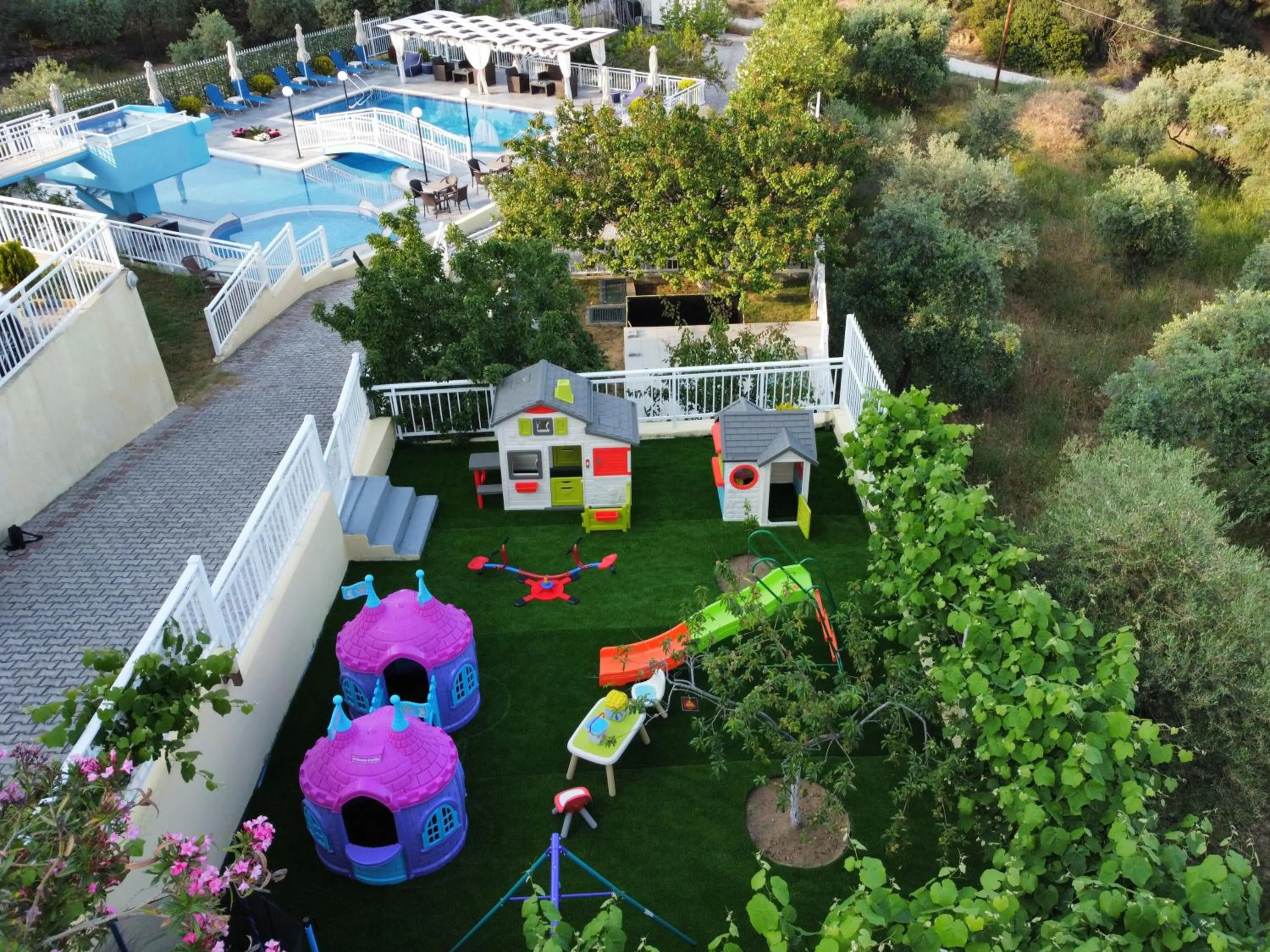 Children play ground in Hotel Diamond