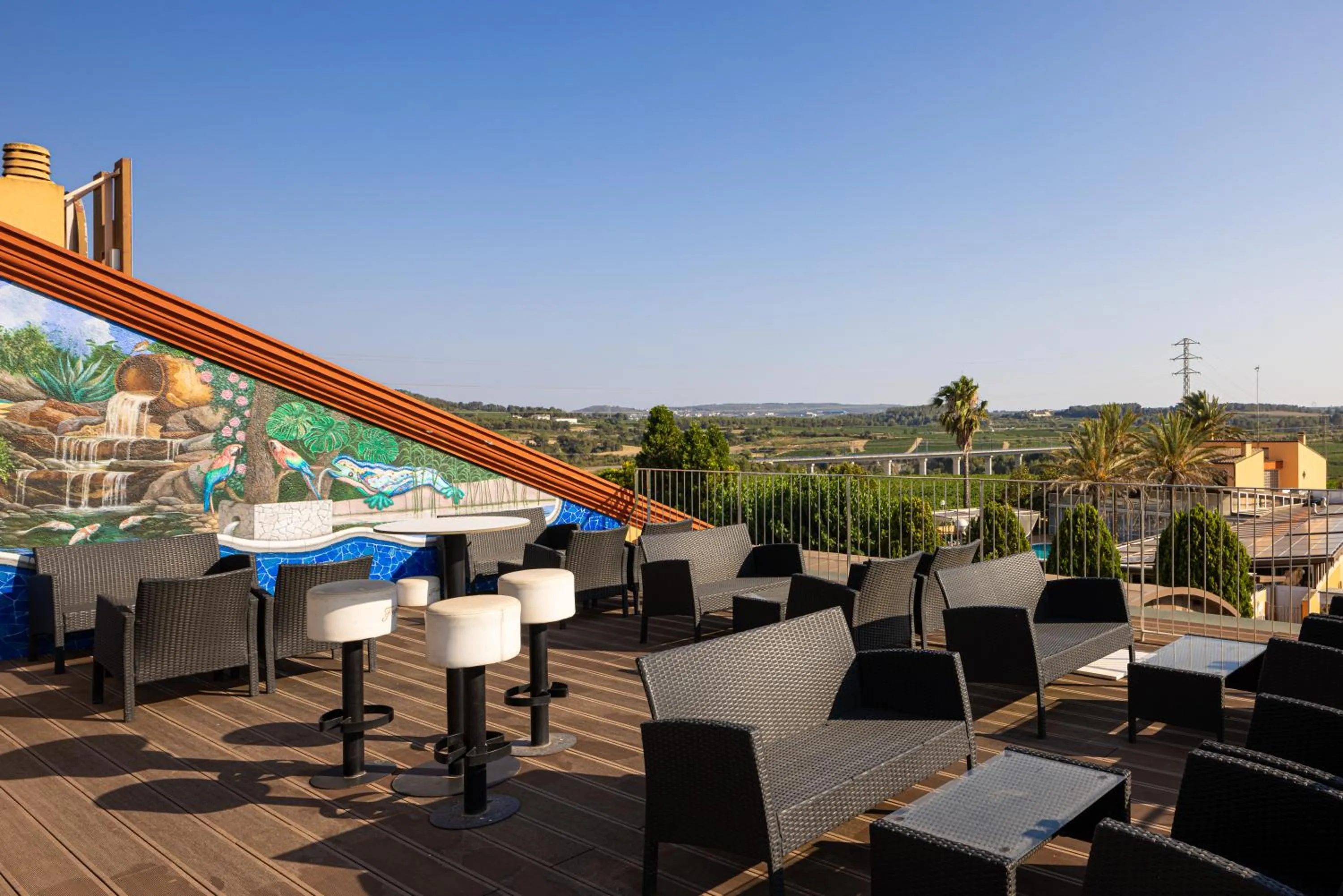 Property building in Hotel Restaurant Sol i Vi