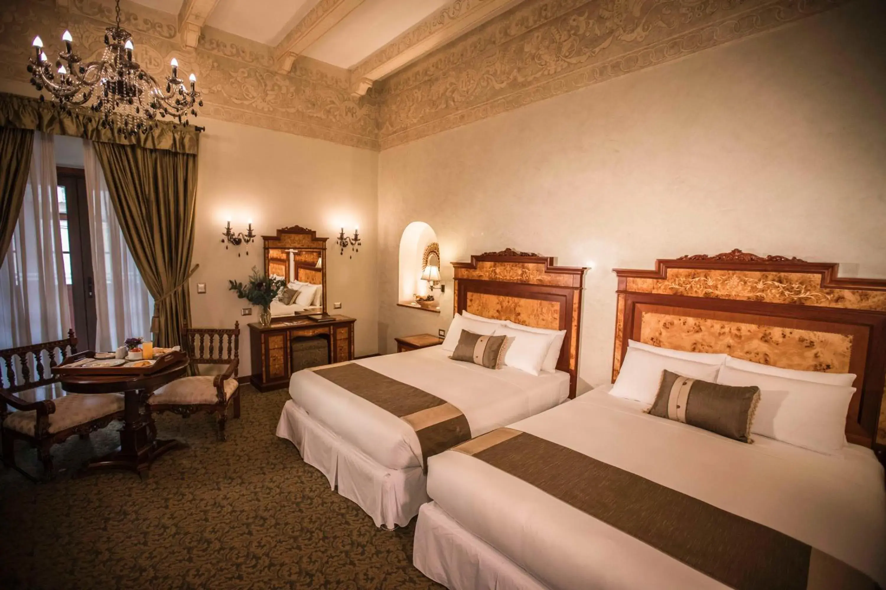 Superior Deluxe Room with Balcony - single occupancy - 2 Queen Beds in Aranwa Cusco Boutique Hotel Superior Deluxe Room with Balcony - single occupancy - 2 Queen Beds in Aranwa Cusco Boutique Hotel