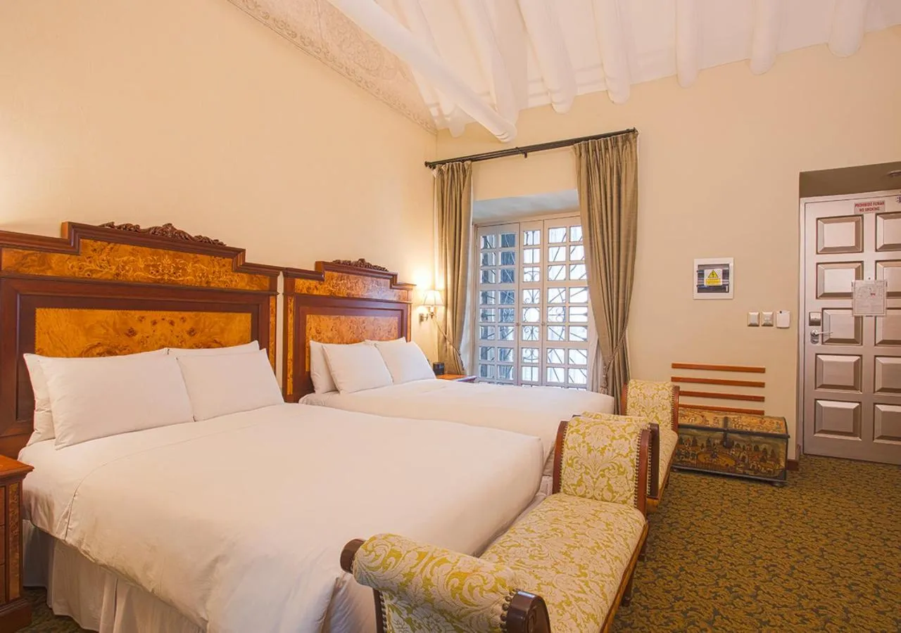 Bed in Aranwa Cusco Boutique Hotel