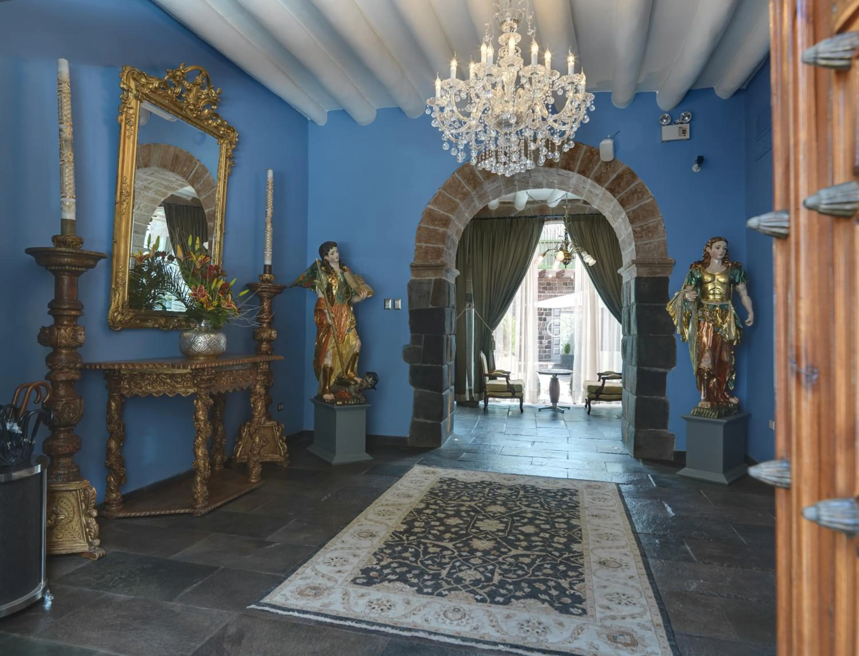 Bird's eye view in Aranwa Cusco Boutique Hotel