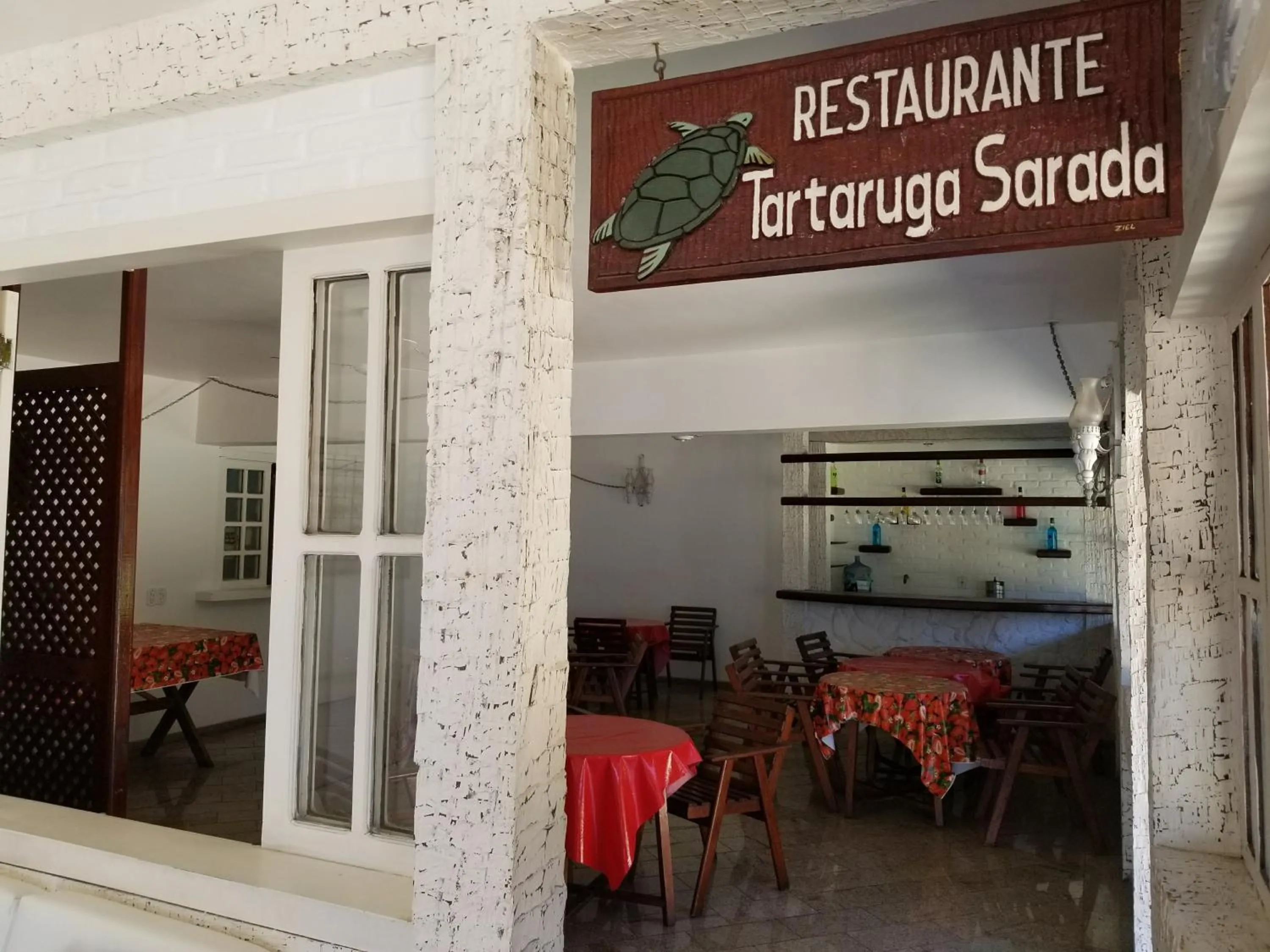 Lounge or bar in Flat - Geribá Apart Hotel