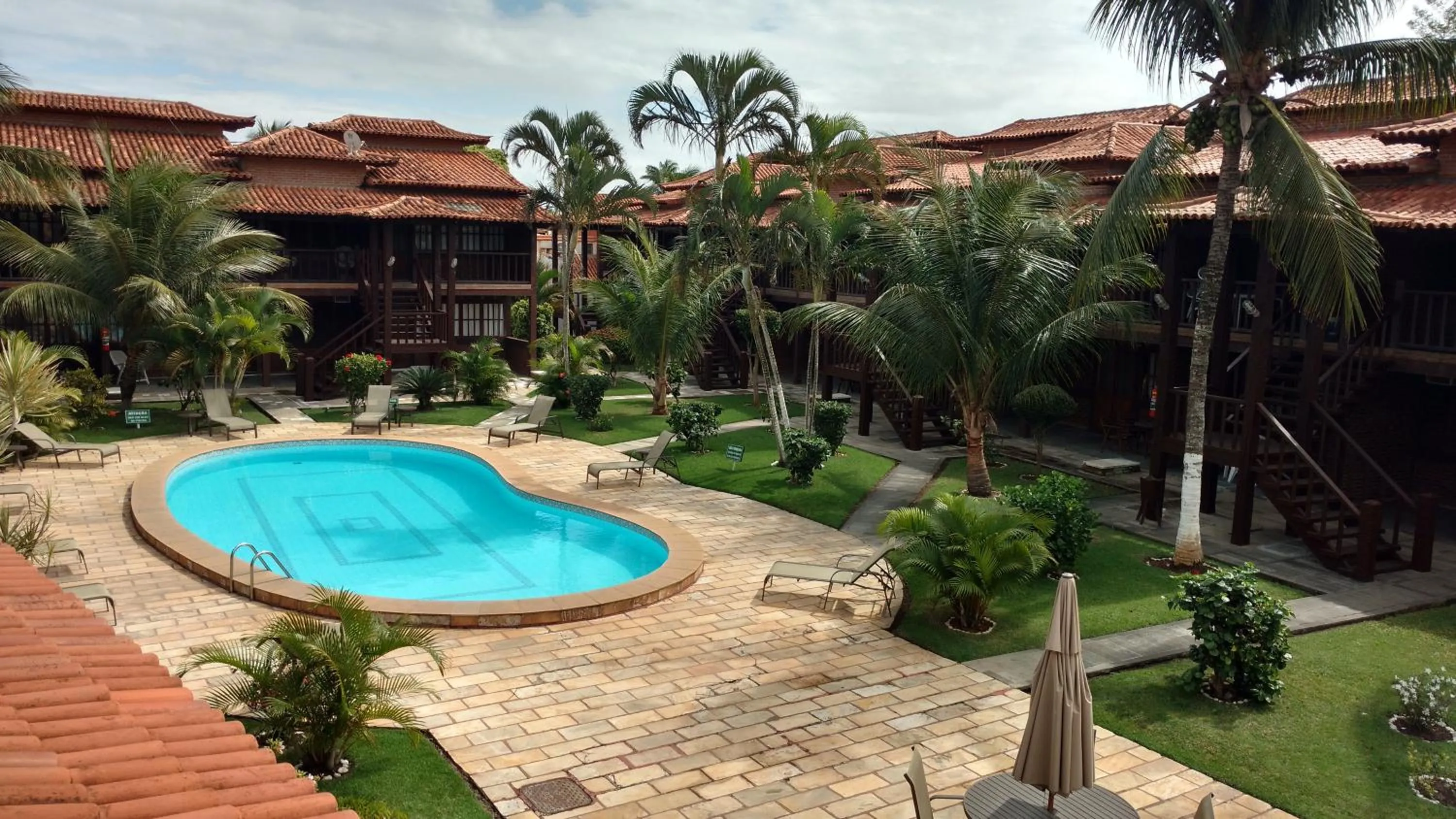 Swimming pool in Flat - Geribá Apart Hotel