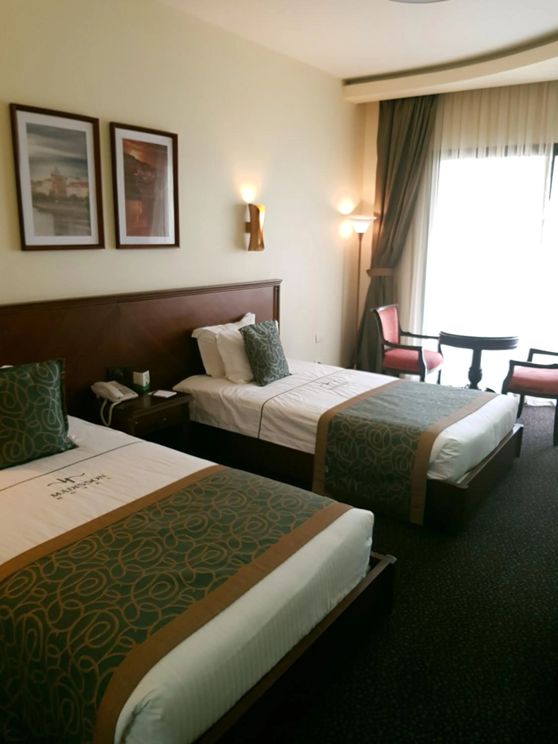 Bed in Madisson Hotel