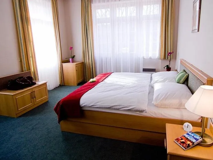 Bed in Castle Residence Praha